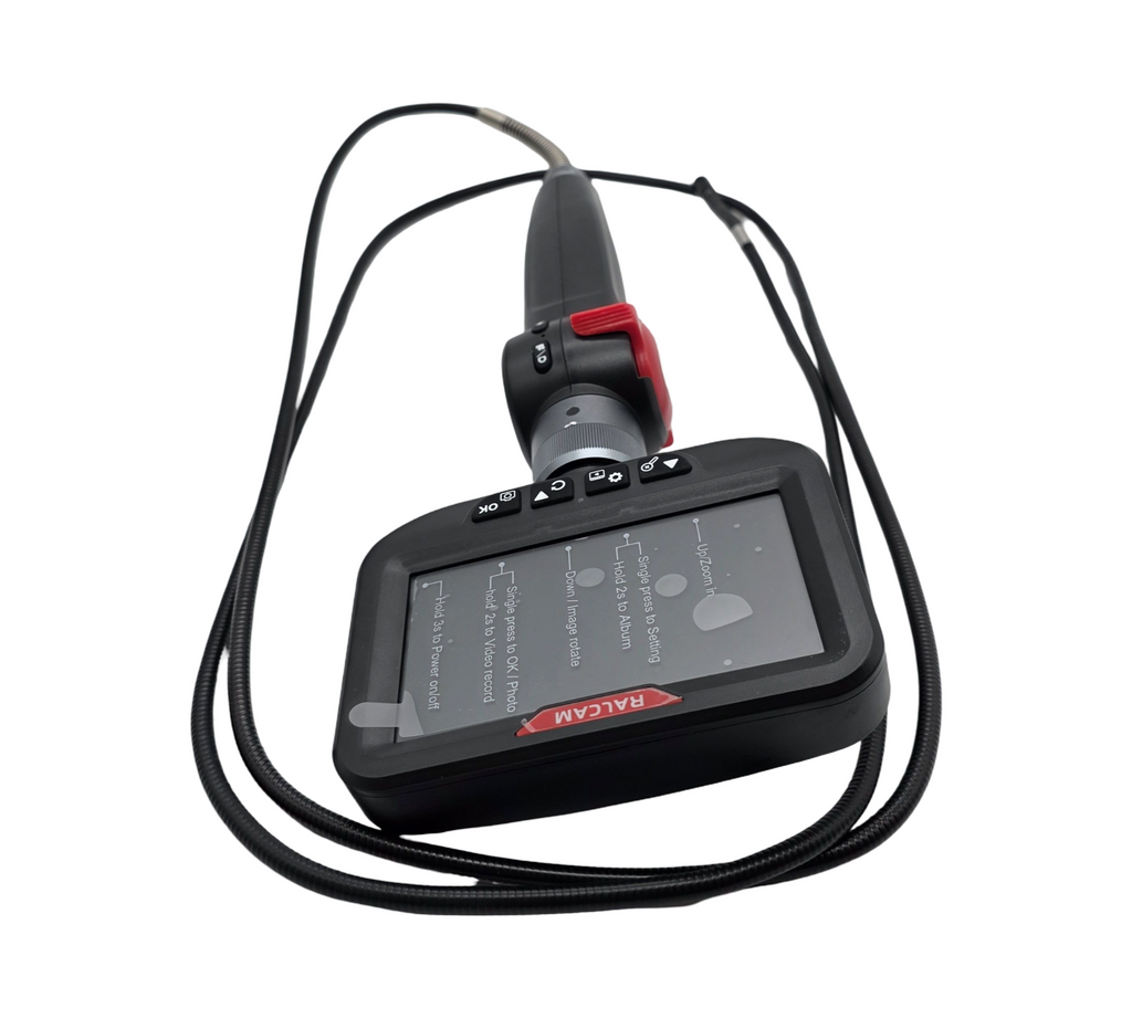 Ralcam Endoskopkamera 4,3 Zoll HD 720P Rohrkamera 6 LED IP67 2m