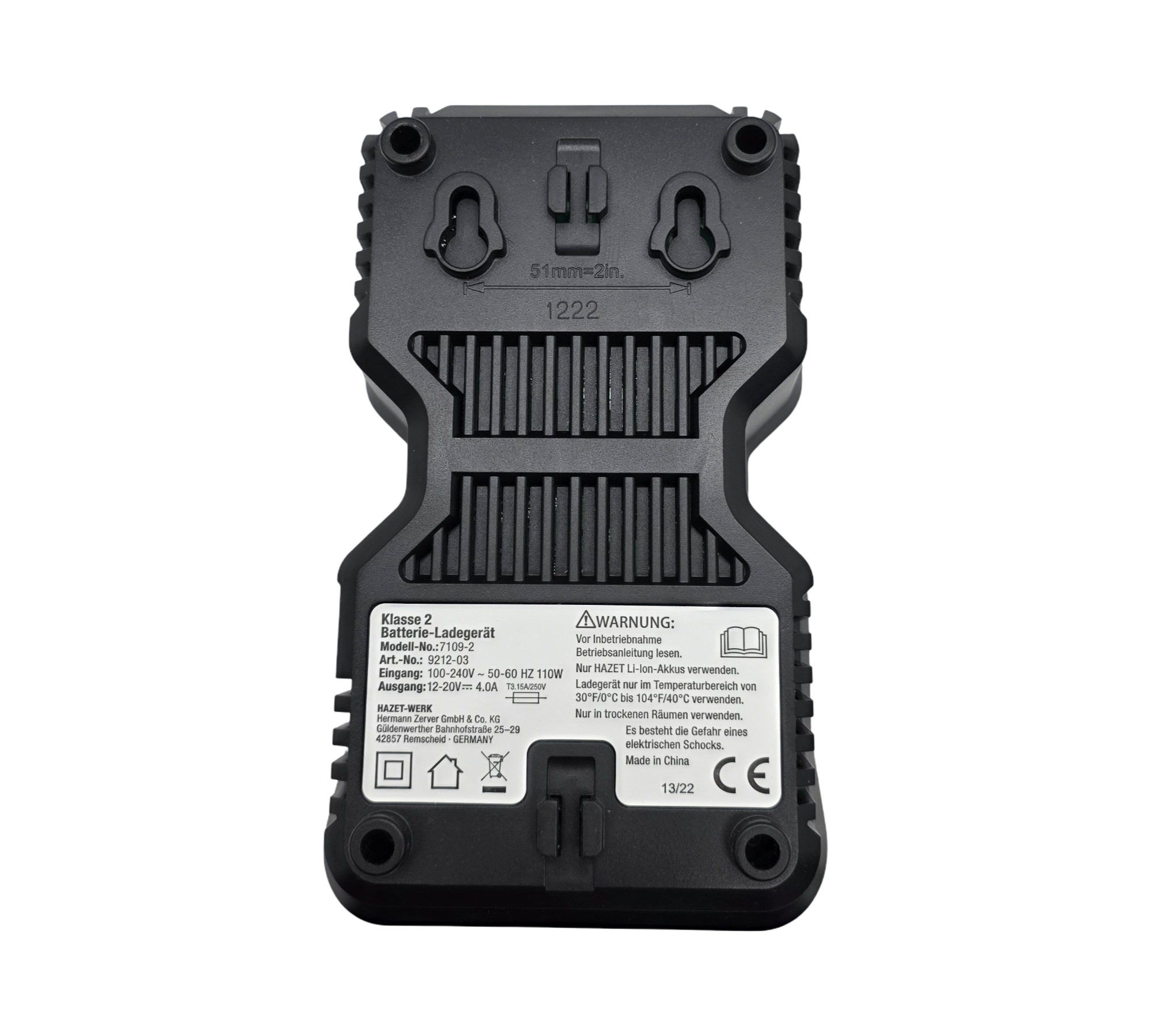 HAZET Akku-Schlagschrauber 9212SPC-1 1/2 Zoll Set mit Akku Ladegerät