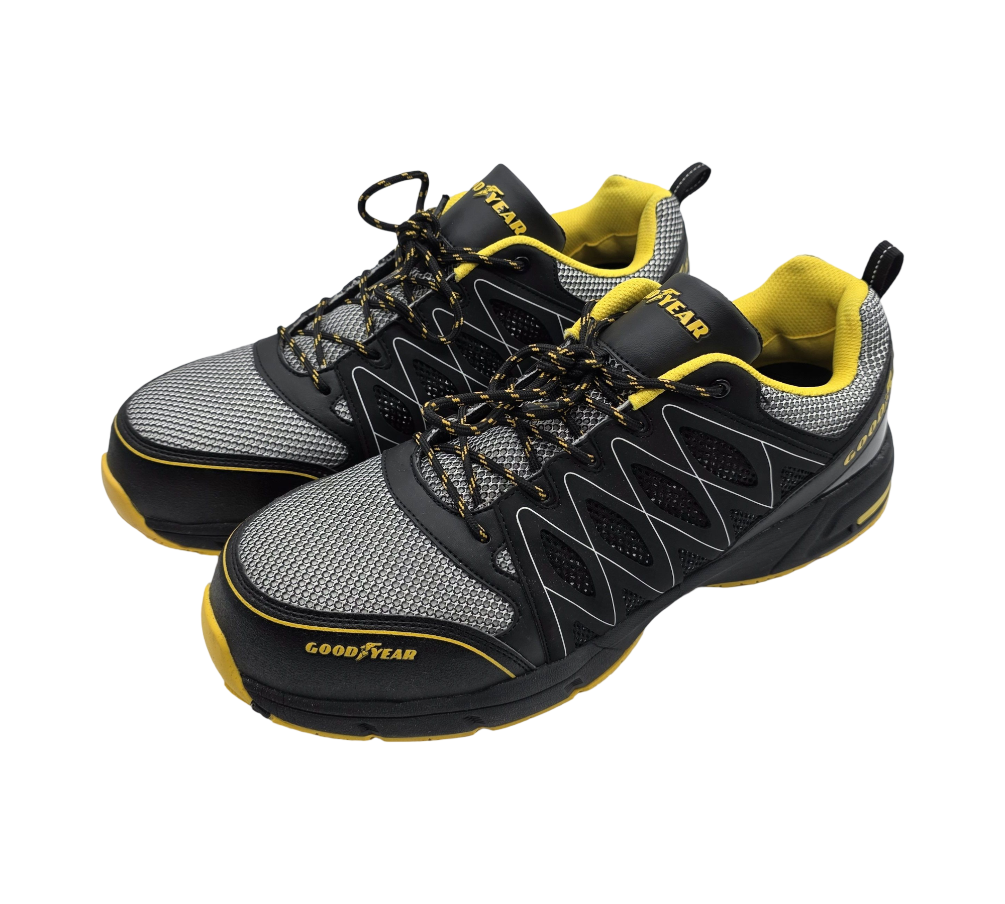 Goodyear GYSHU1502 Sicherheitsschuhe Gr. 47 Schwarz-Gelb