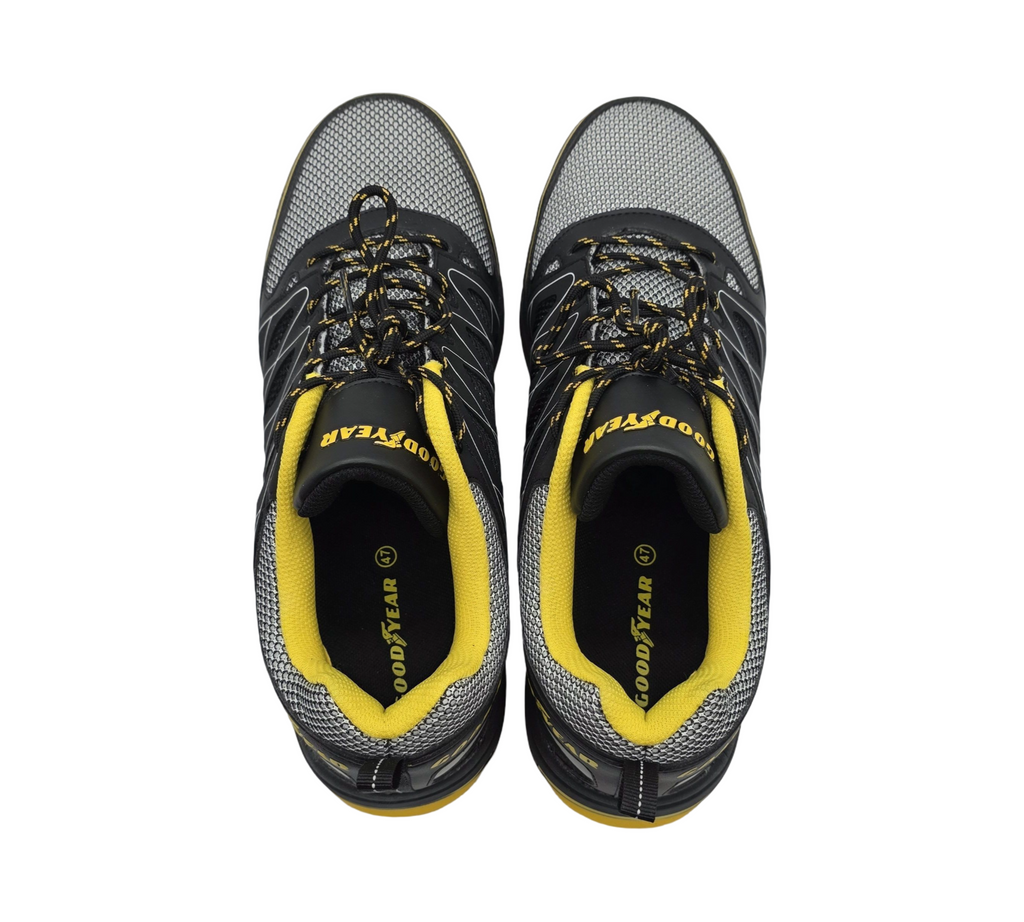 Goodyear GYSHU1502 Sicherheitsschuhe Gr. 47 Schwarz-Gelb