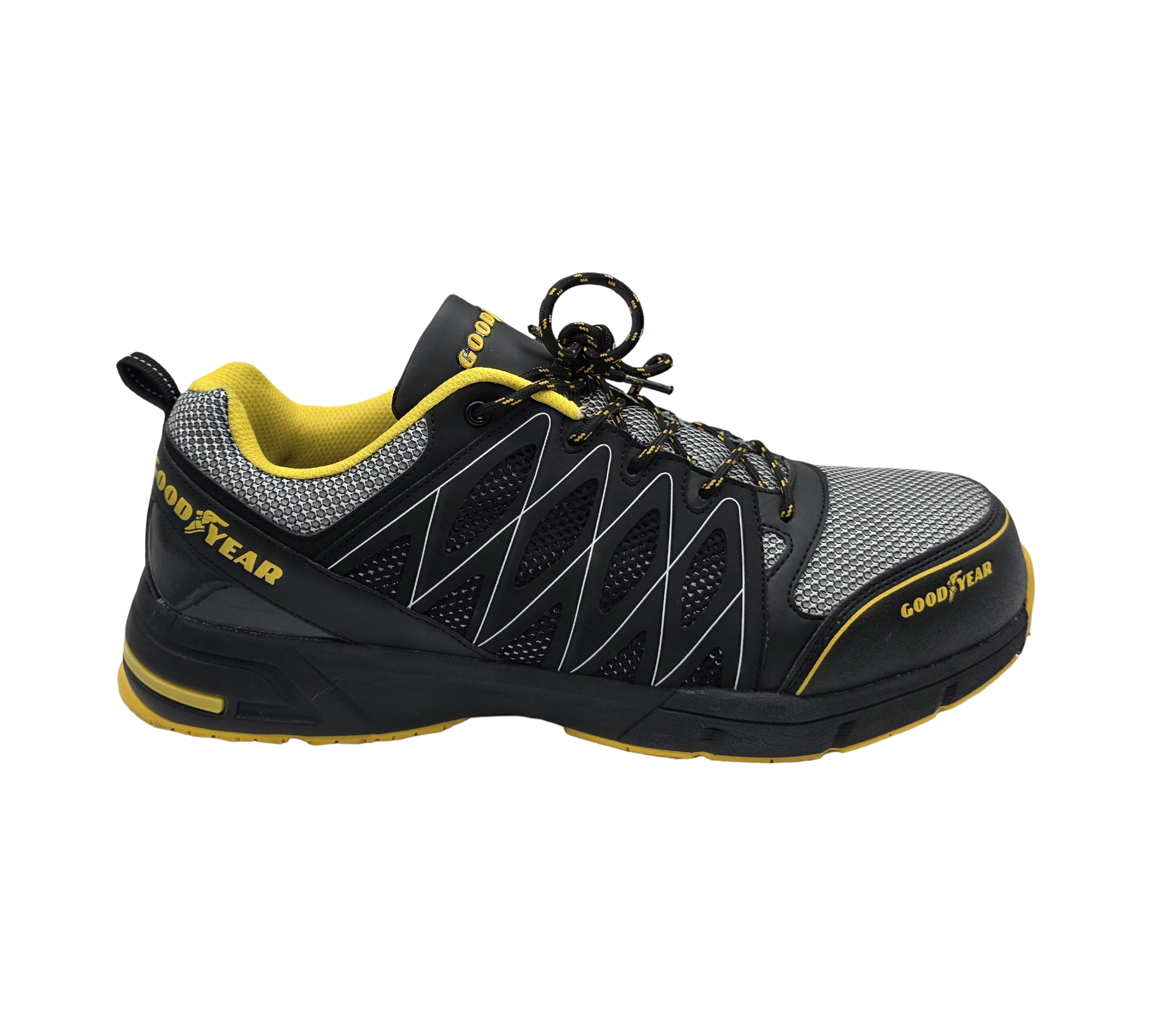 Goodyear GYSHU1502 Sicherheitsschuhe Gr. 47 Schwarz-Gelb