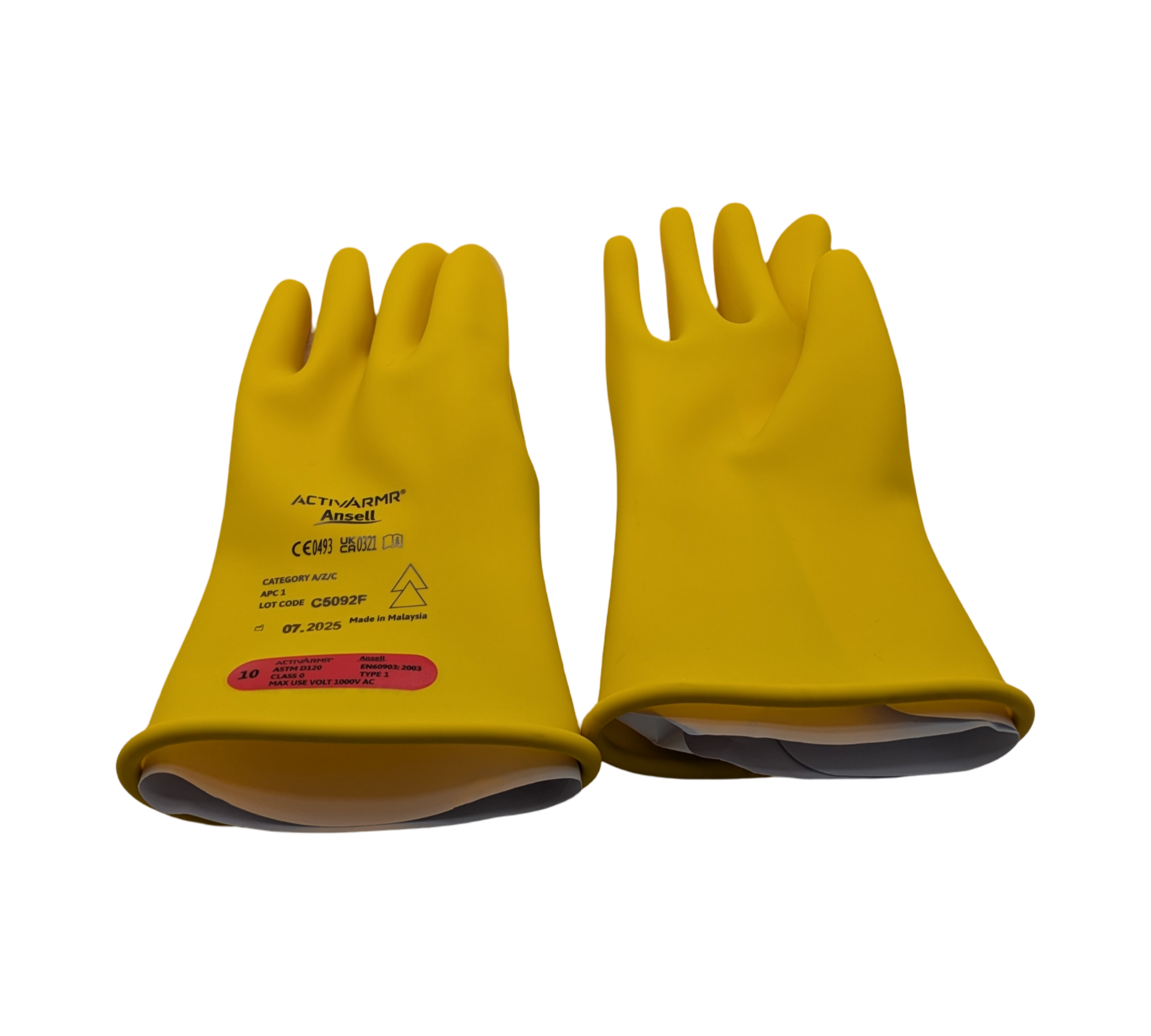 Ansell ActivArmr Elektrikerhandschuhe Klasse 0 1000V Größe 10