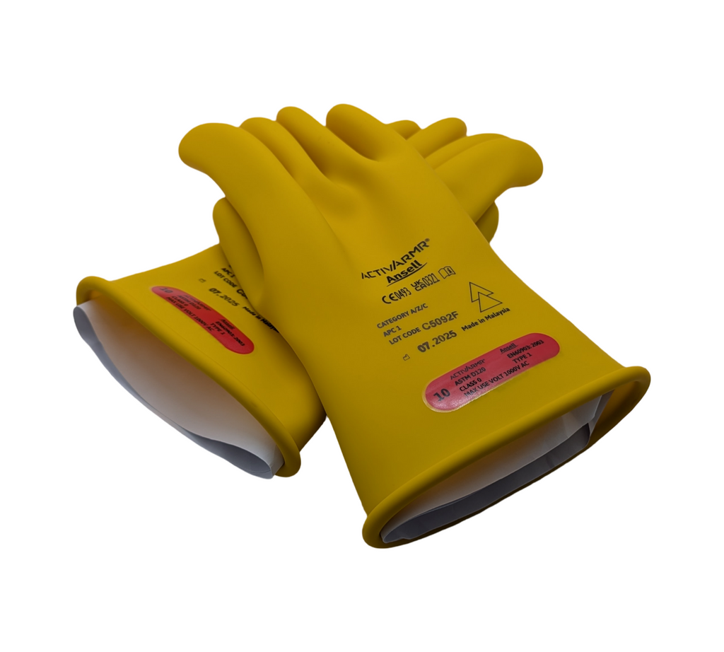 Ansell ActivArmr Elektrikerhandschuhe Klasse 0 1000V Größe 10
