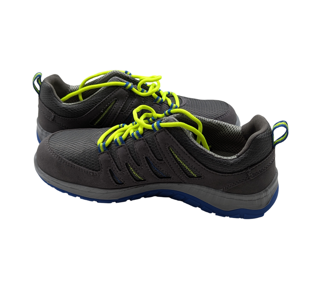 ELTEN MADDOX Low Sicherheitsschuhe ESD S1P Stahlkappe Gr. 43 Grau-Blau