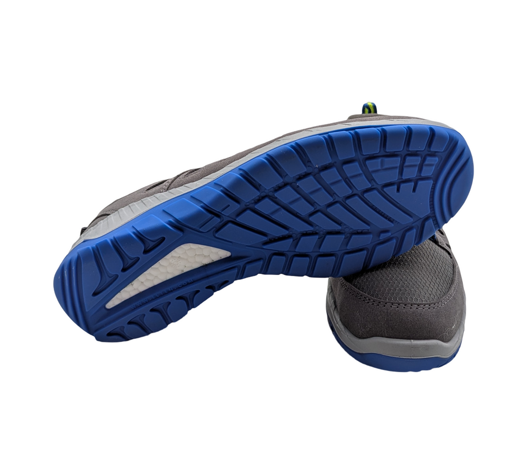 ELTEN MADDOX Low Sicherheitsschuhe ESD S1P Stahlkappe Gr. 43 Grau-Blau