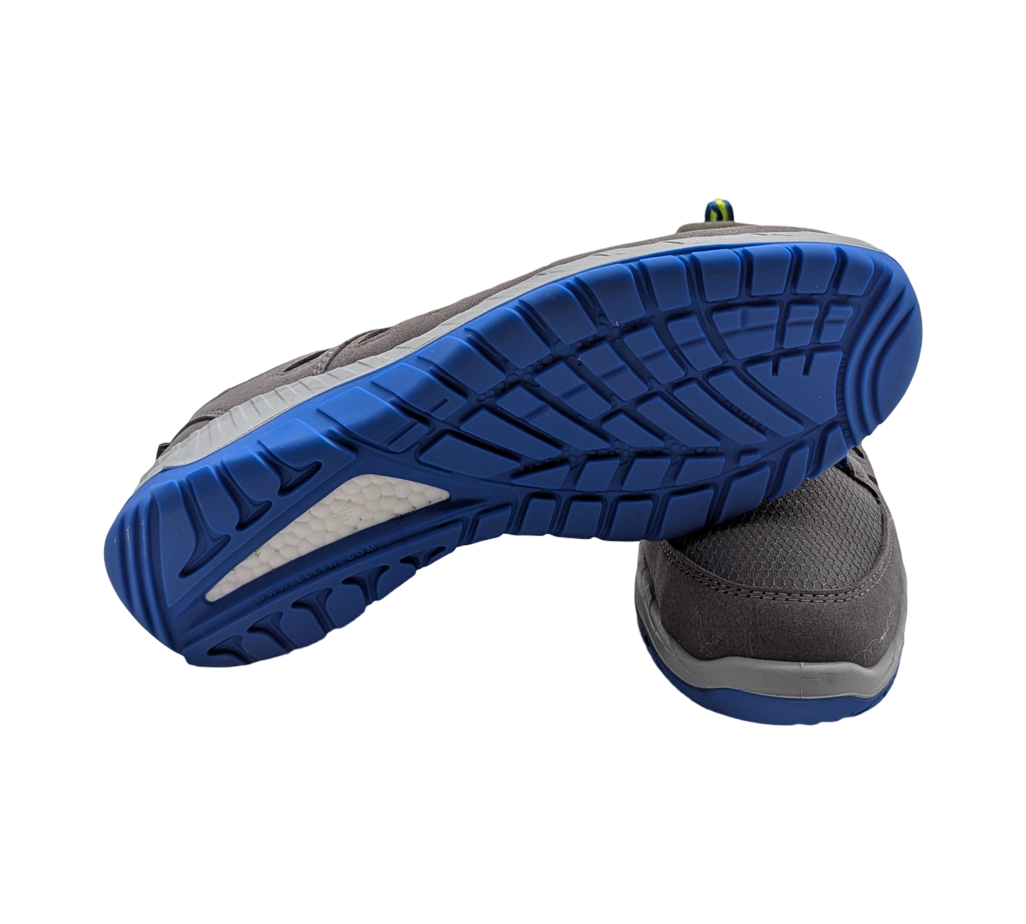 ELTEN MADDOX Low Sicherheitsschuhe ESD S1P Stahlkappe Gr. 43 Grau-Blau