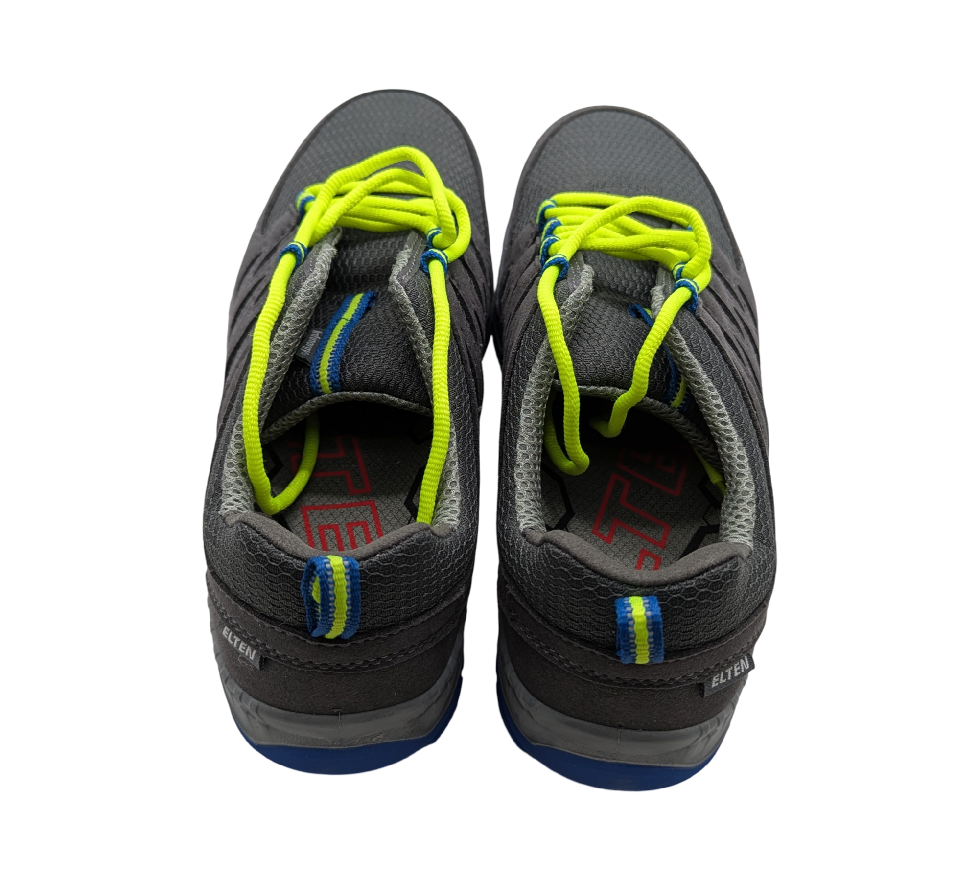 ELTEN MADDOX Low Sicherheitsschuhe ESD S1P Stahlkappe Gr. 43 Grau-Blau
