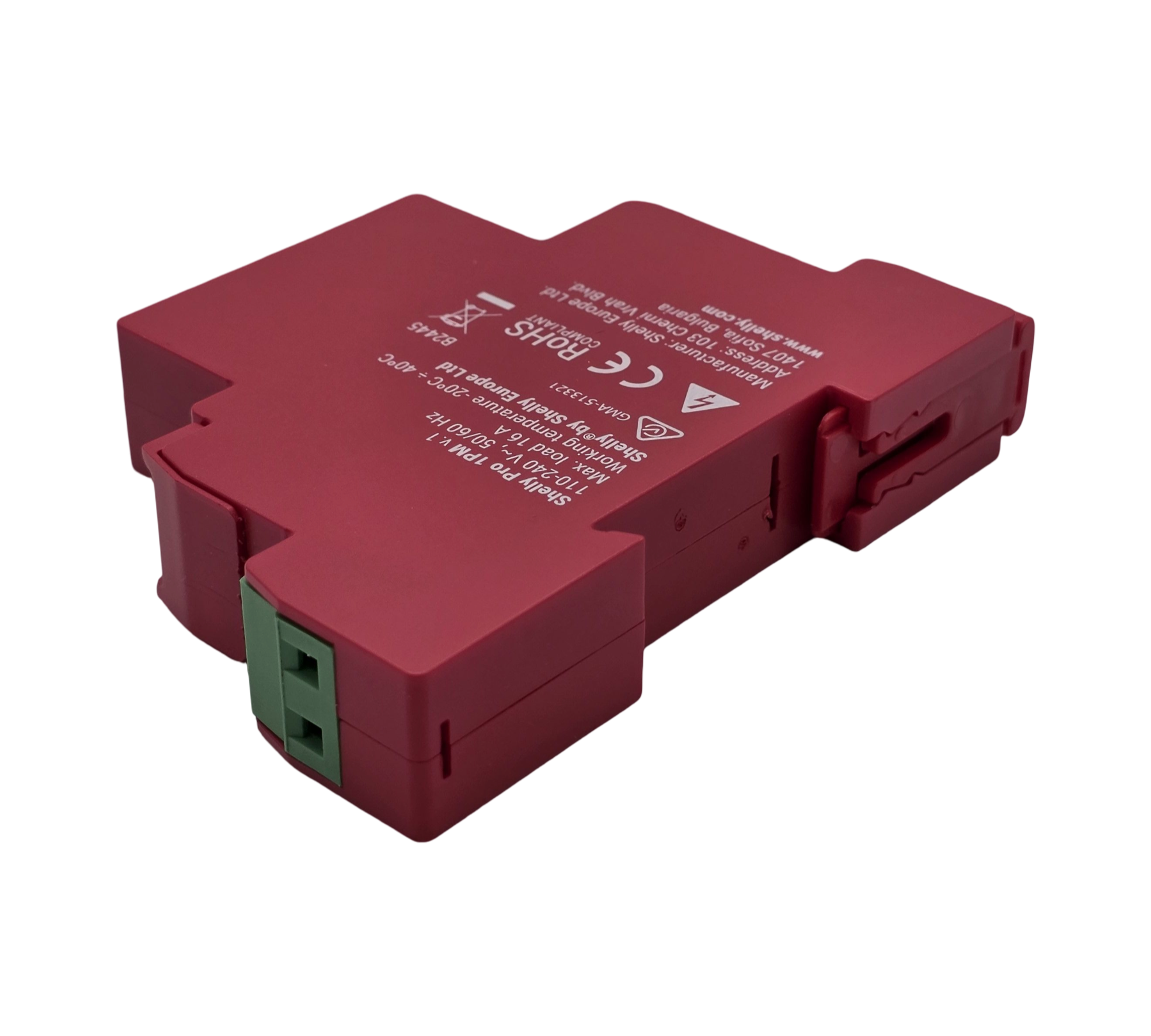Shelly Pro 1PM Smart Relais Schalter WLAN Bluetooth Leistungsmessung