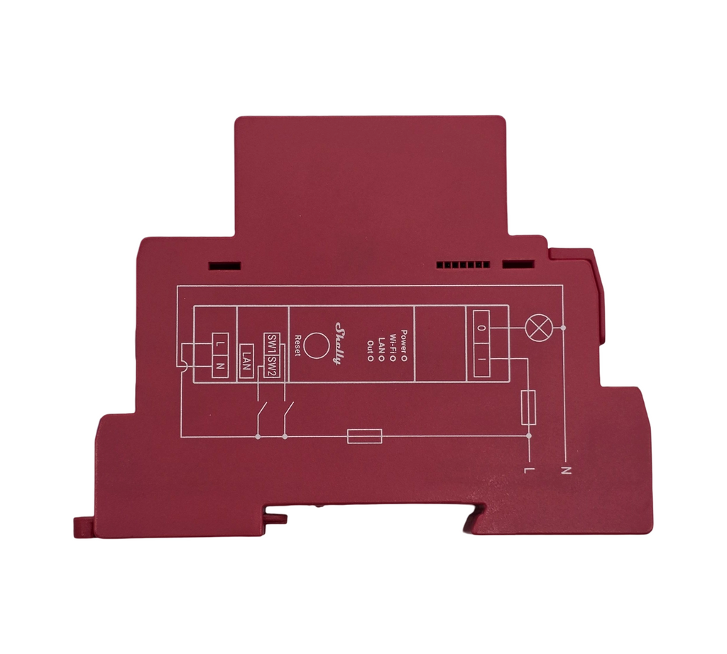 Shelly Pro 1PM Smart Relais Schalter WLAN Bluetooth Leistungsmessung