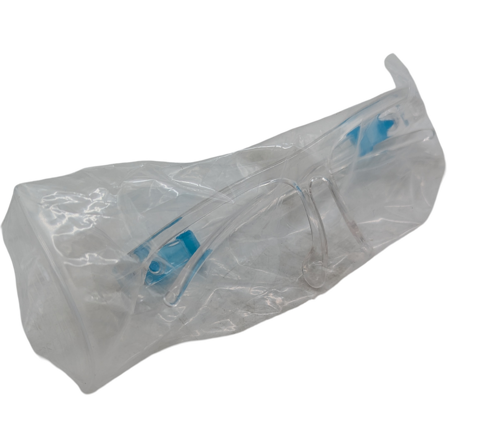 PETHREE Gesichtsschutz Set 12 Visiere 6 Brillen Transparent