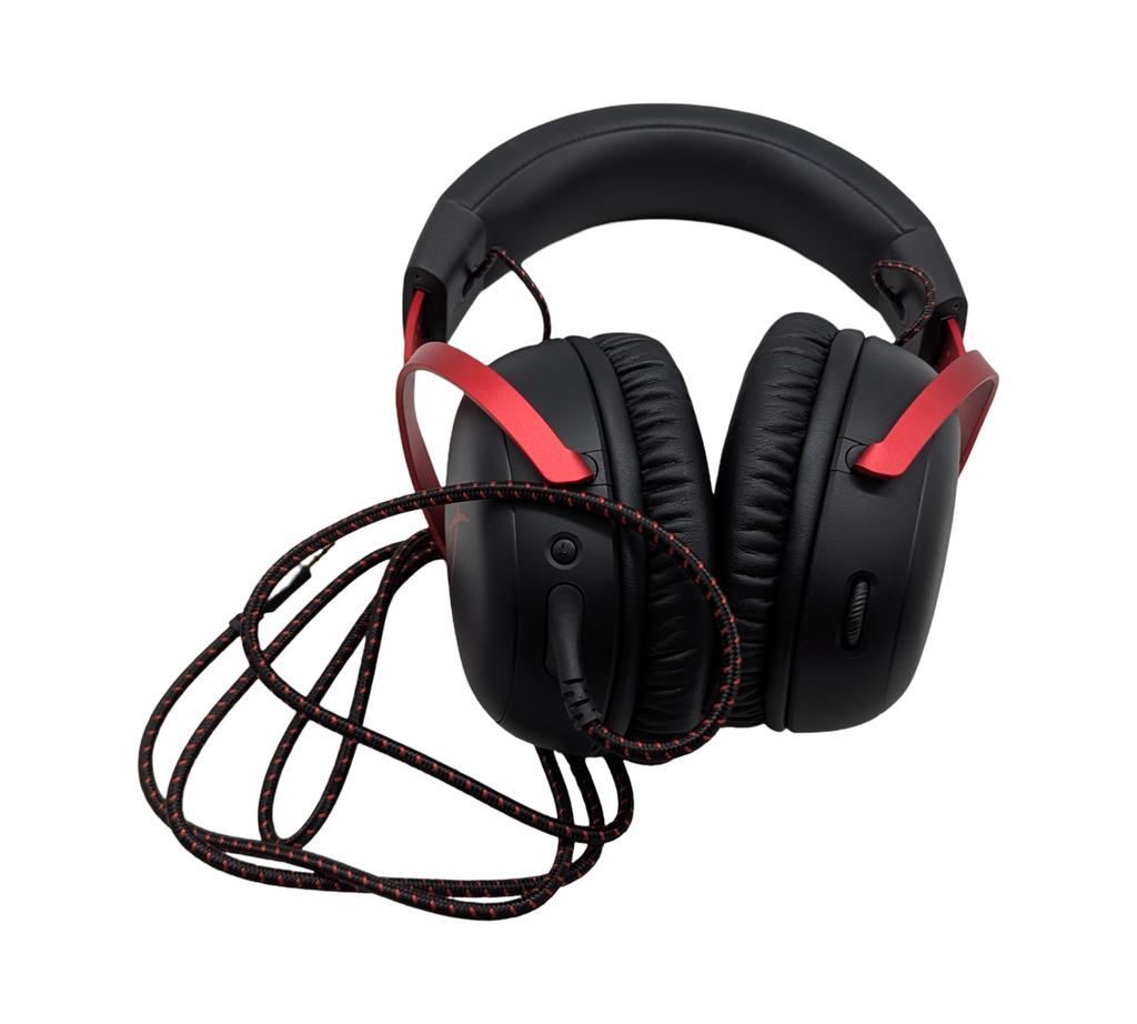 HyperX Cloud III Gaming-Headset Kabel 53mm DTS USB-C USB-A 3,5mm