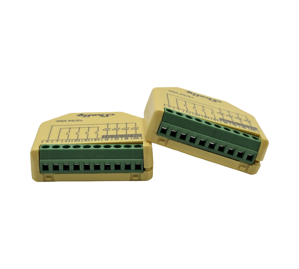 Shelly Plus RGBW PM WLAN Controller LED-Streifen 12-24V 2 Stück