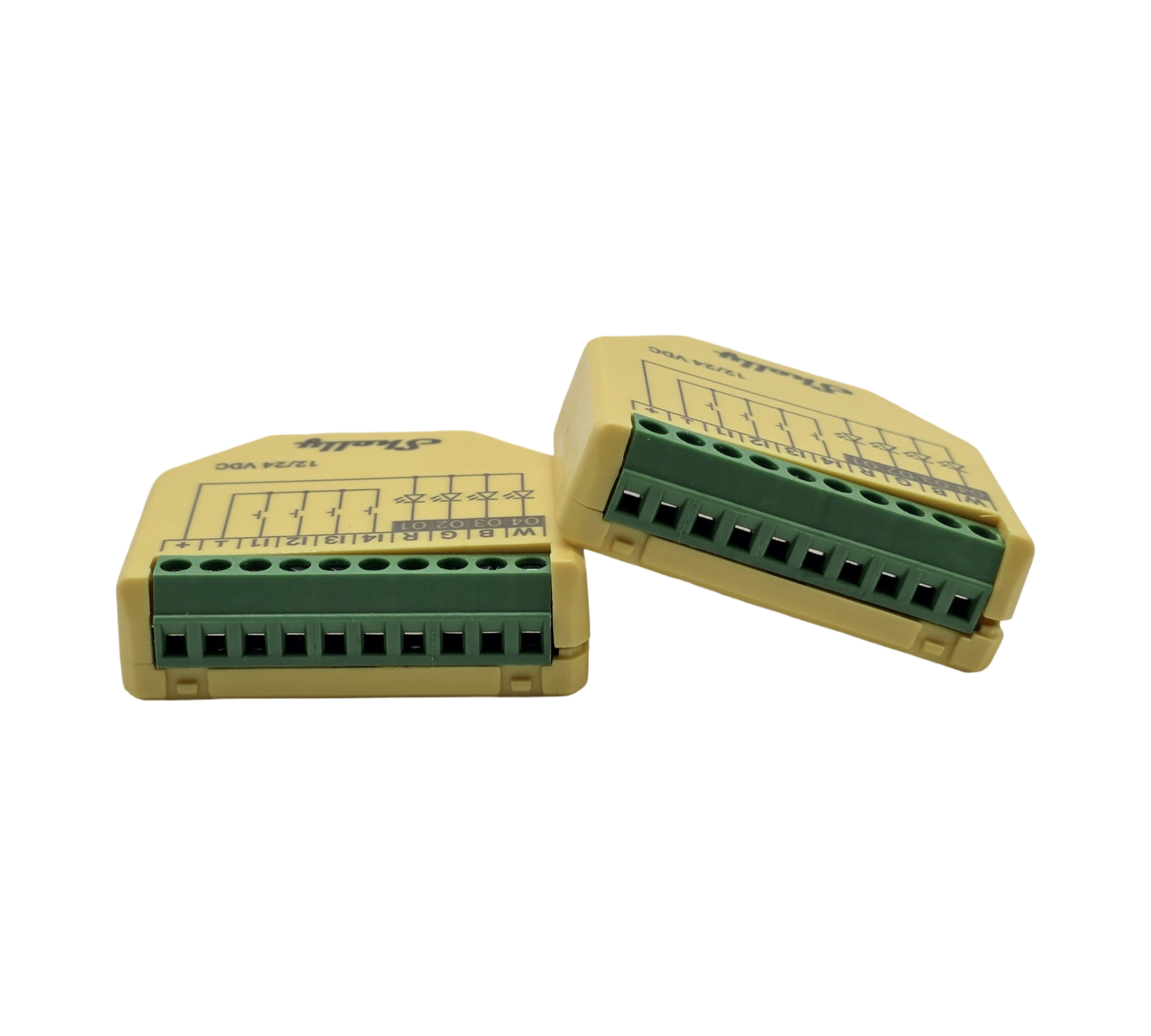 Shelly Plus RGBW PM WLAN Controller LED-Streifen 12-24V 2 Stück