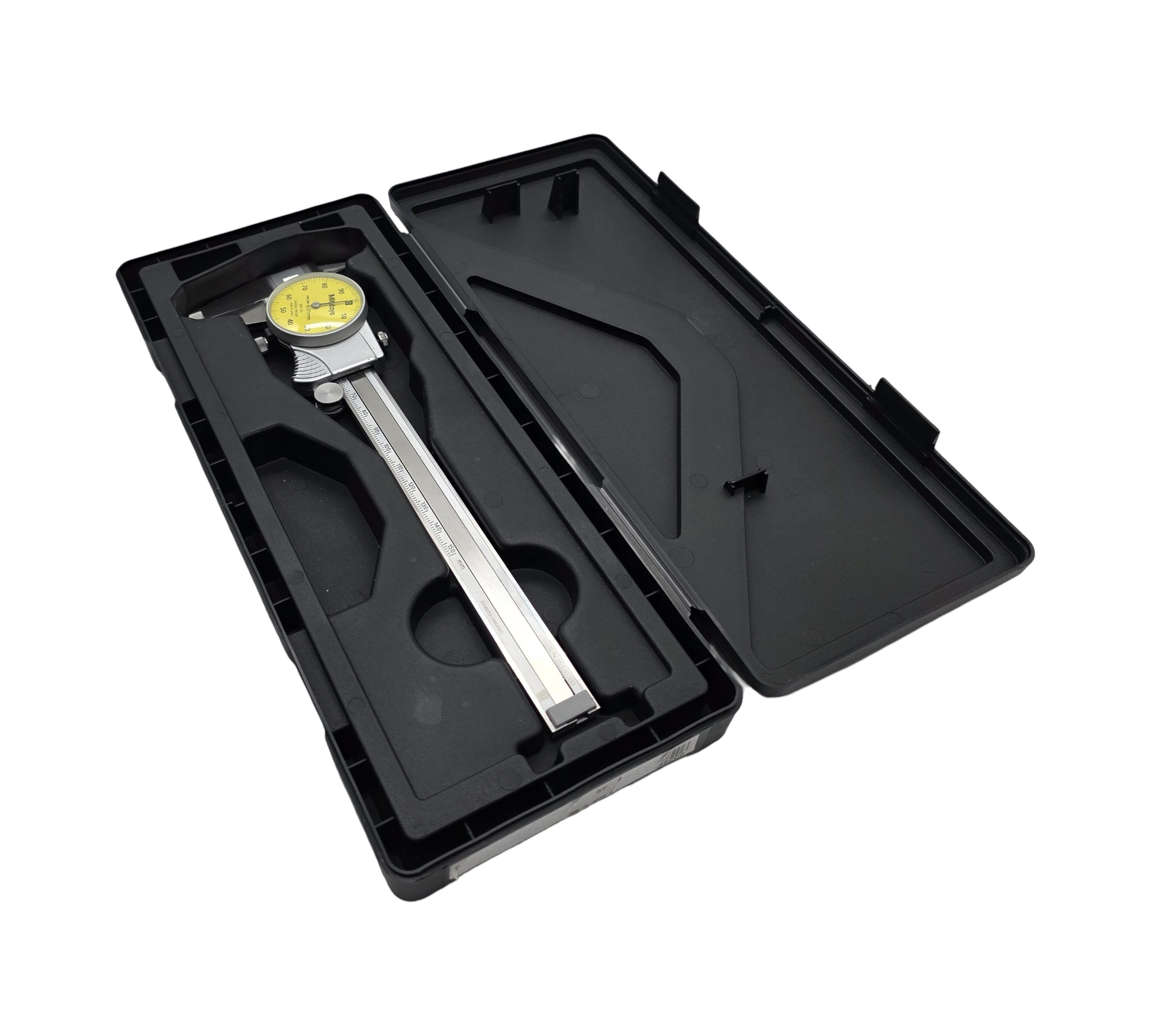 Uhren-Messschieber, 0-150 mm, 0,01 mm Genauigkeit, 1 mm/U, metrisch