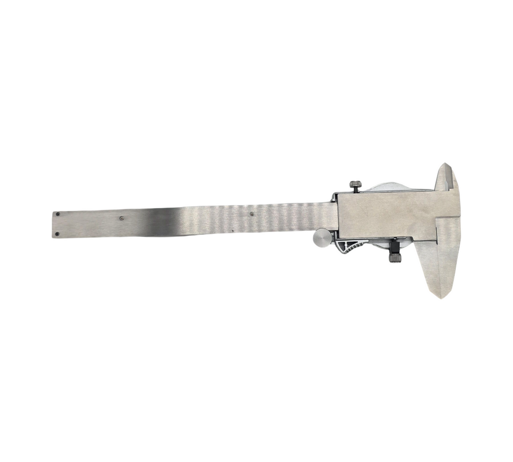 Uhren-Messschieber, 0-150 mm, 0,01 mm Genauigkeit, 1 mm/U, metrisch