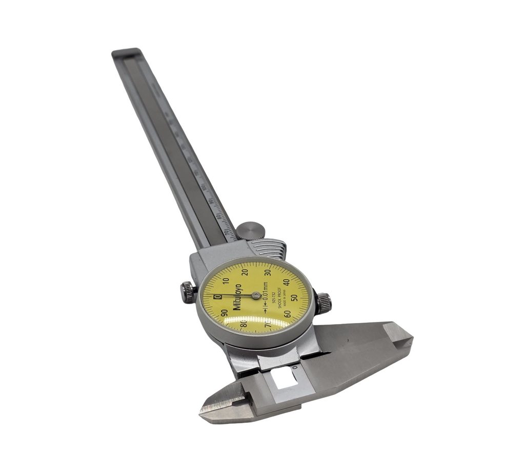 Uhren-Messschieber, 0-150 mm, 0,01 mm Genauigkeit, 1 mm/U, metrisch