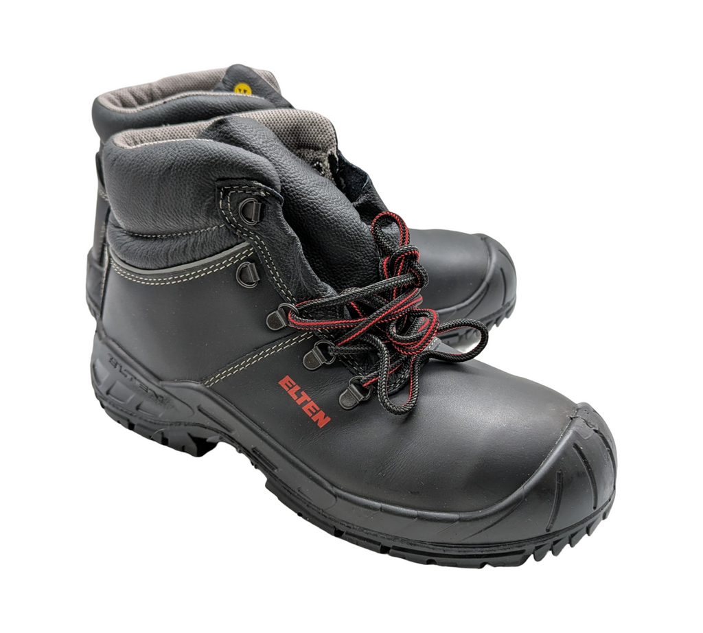 ELTEN RENZO XW Mid Sicherheitsschuhe ESD S3 Gr. 42 Schwarz
