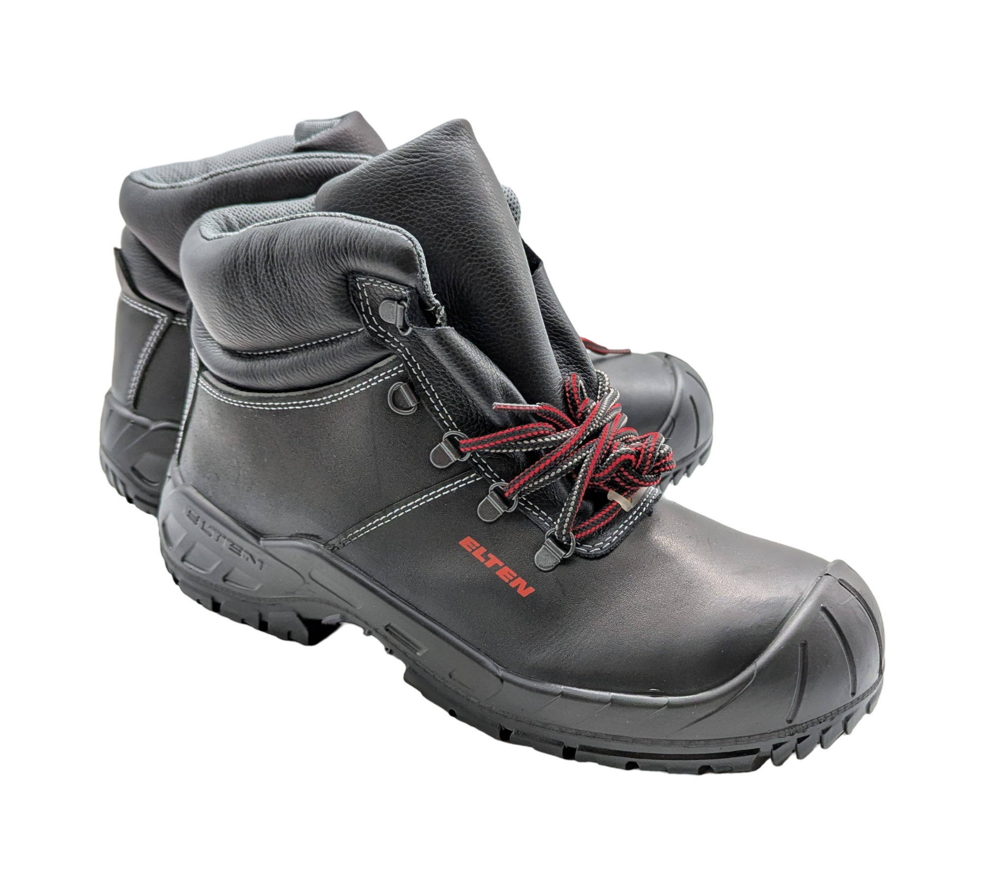 ELTEN RENZO Mid Sicherheitsschuhe ESD S3 Gr. 45 Schwarz
