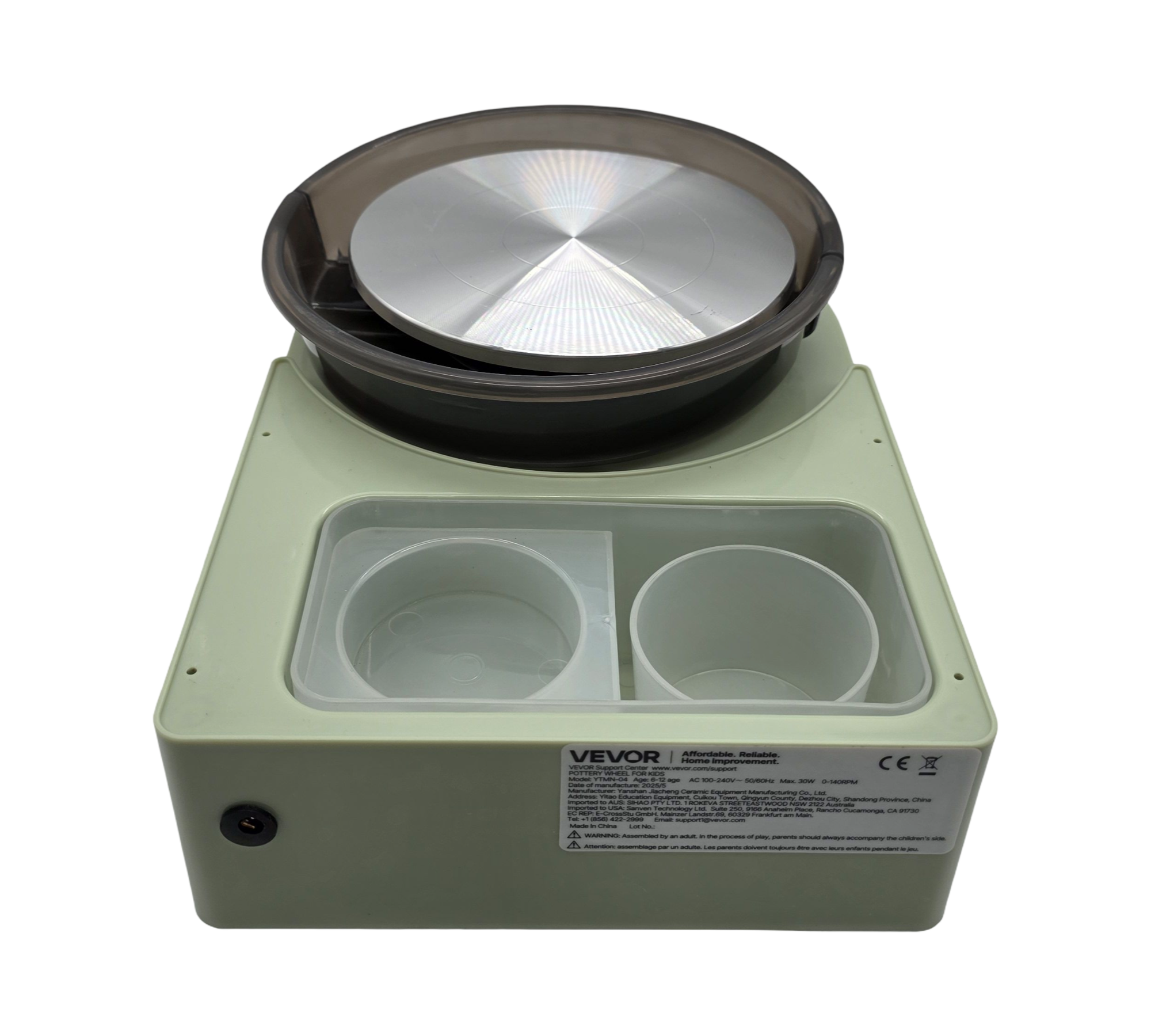 VEVOR Mini Töpferscheibe 158 mm Drehteller elektrisch