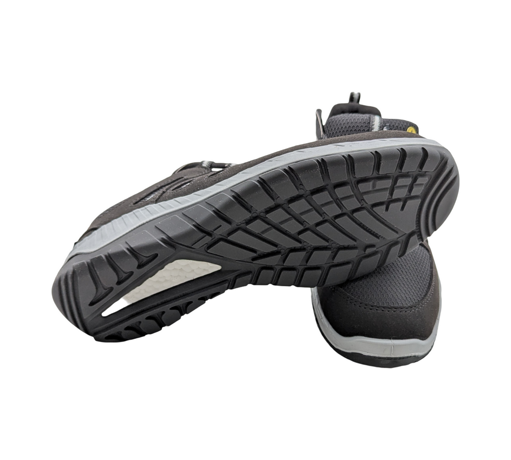 ELTEN MADDOX Sicherheitsschuhe Low ESD S3 Gr. 43 Schwarz Grau