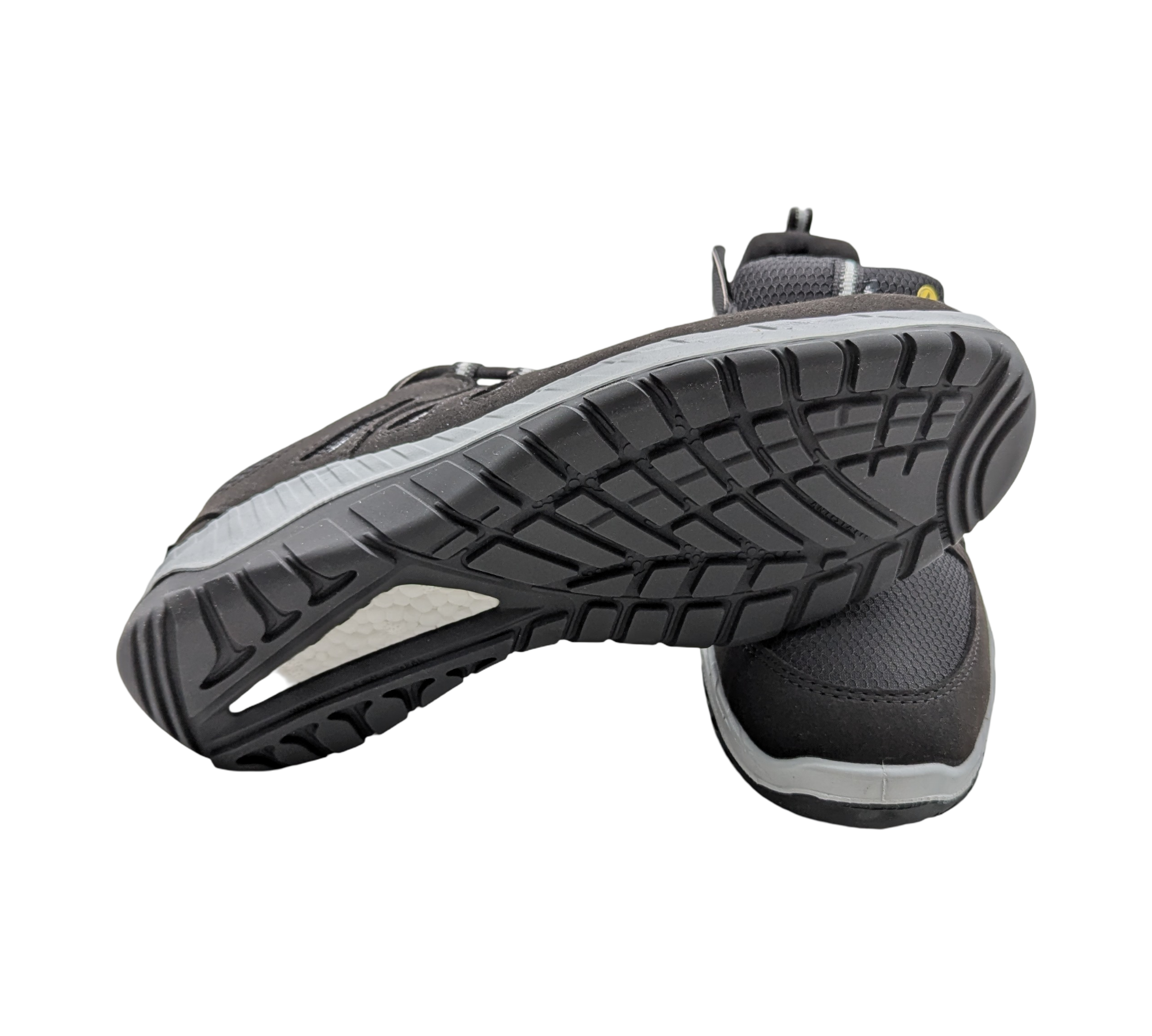 ELTEN MADDOX Sicherheitsschuhe Low ESD S3 Gr. 43 Schwarz Grau