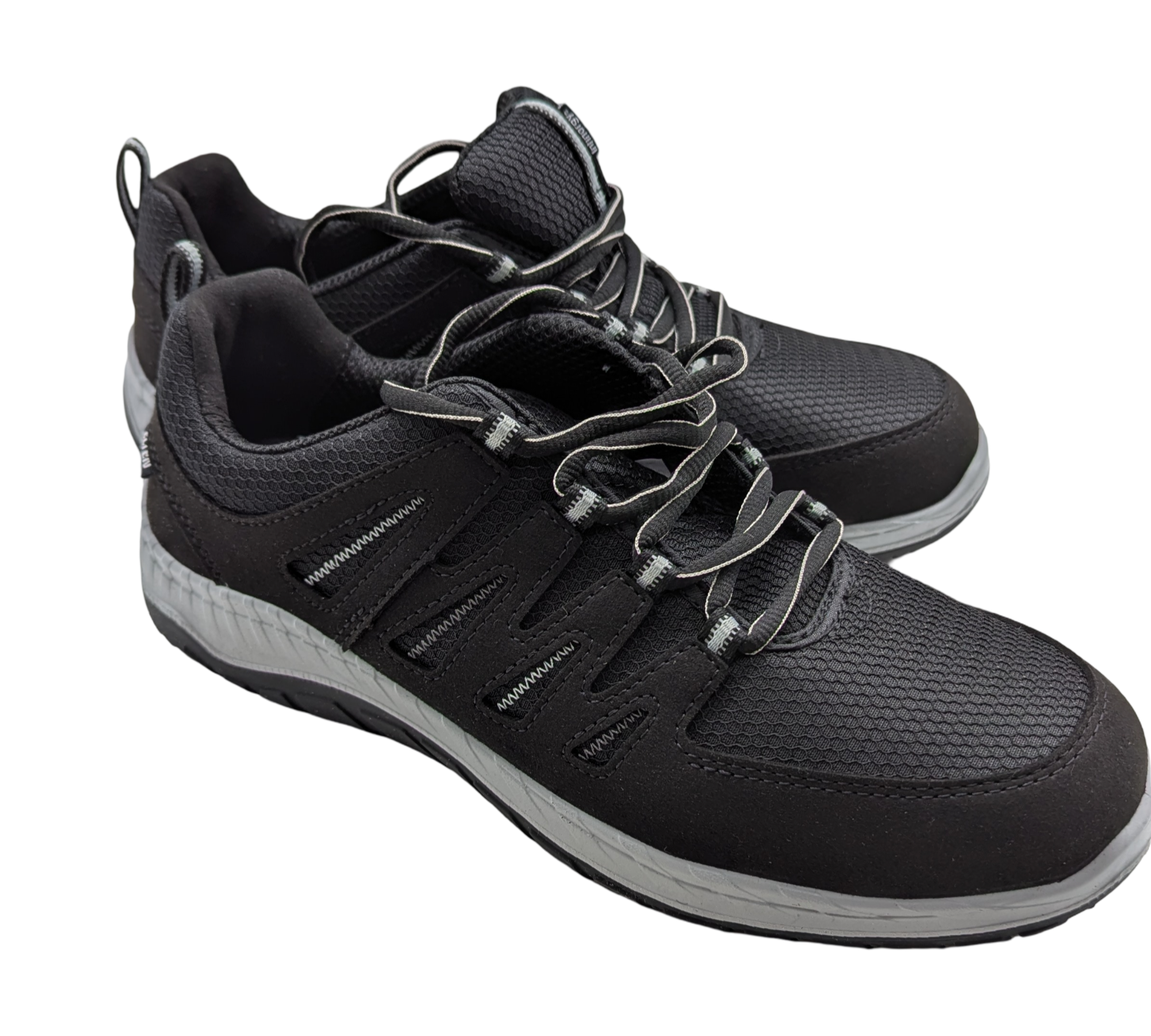 ELTEN MADDOX Sicherheitsschuhe Low ESD S3 Gr. 43 Schwarz Grau