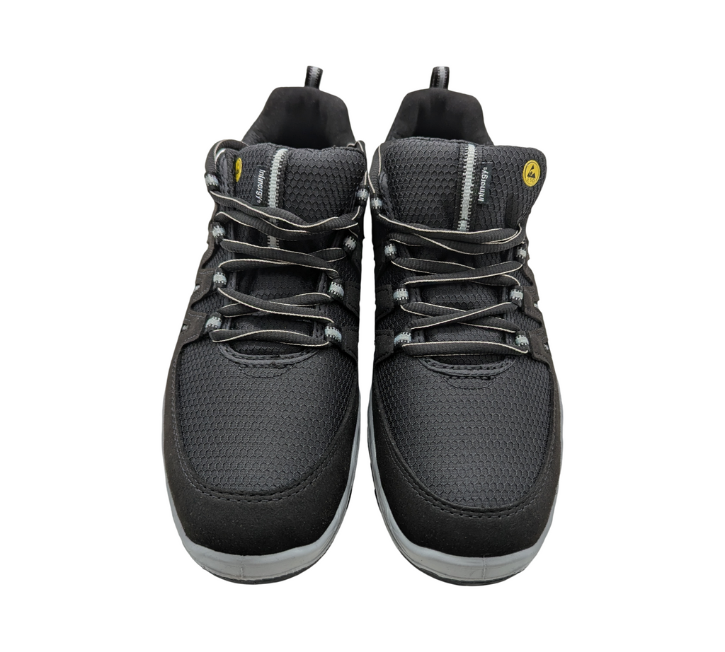 ELTEN MADDOX Sicherheitsschuhe Low ESD S3 Gr. 43 Schwarz Grau