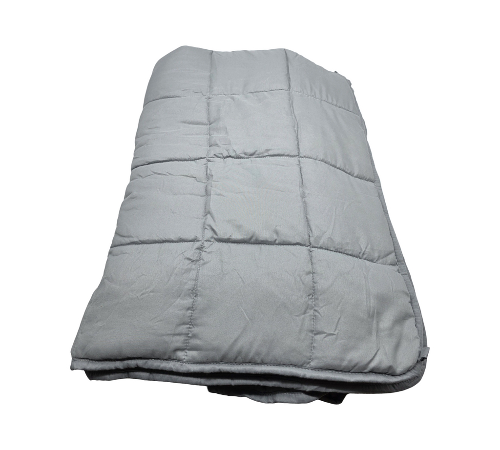 InnovaGoods Sweikett Gewichtsdecke 120x180 cm 7kg Grau
