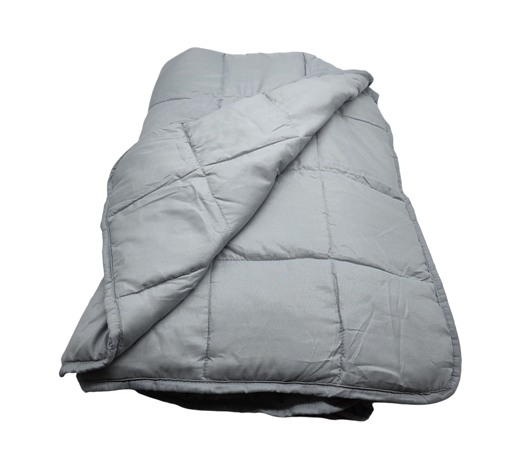 InnovaGoods Sweikett Gewichtsdecke 120x180 cm 7kg Grau