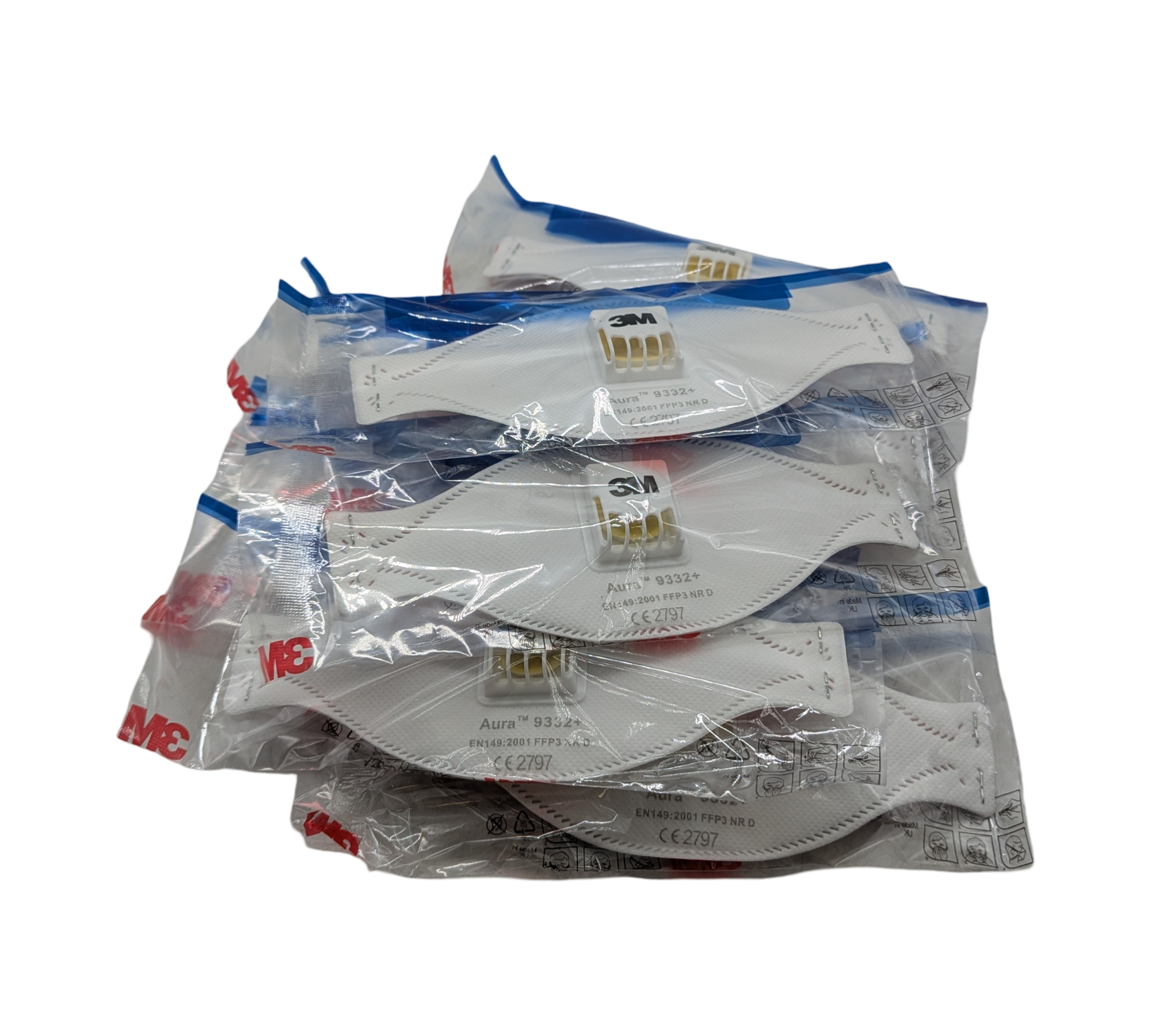 3M Aura 9332+ Partikelmaske FFP3 Ventil 10 Stück