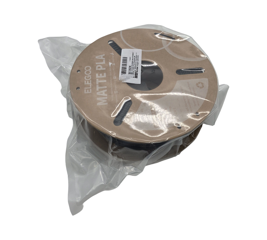 ELEGOO PLA Filament 1,75 mm 3D-Drucker Matt Schwarz Weiß