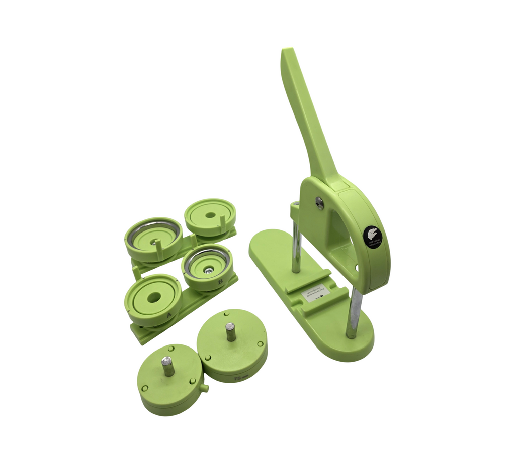VEVOR Buttonmaschine Handstanze 58/75 mm 200-tlg Set