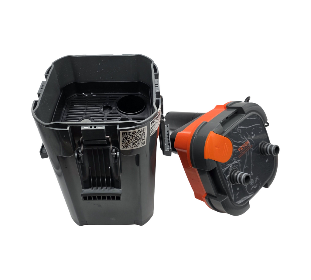 VEVOR Aquarium Kanisterfilter 4-stufig 317GPH 378,5 L