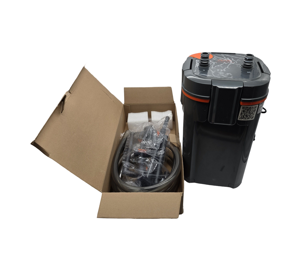 VEVOR Aquarium Kanisterfilter 4-stufig 317GPH 378,5 L