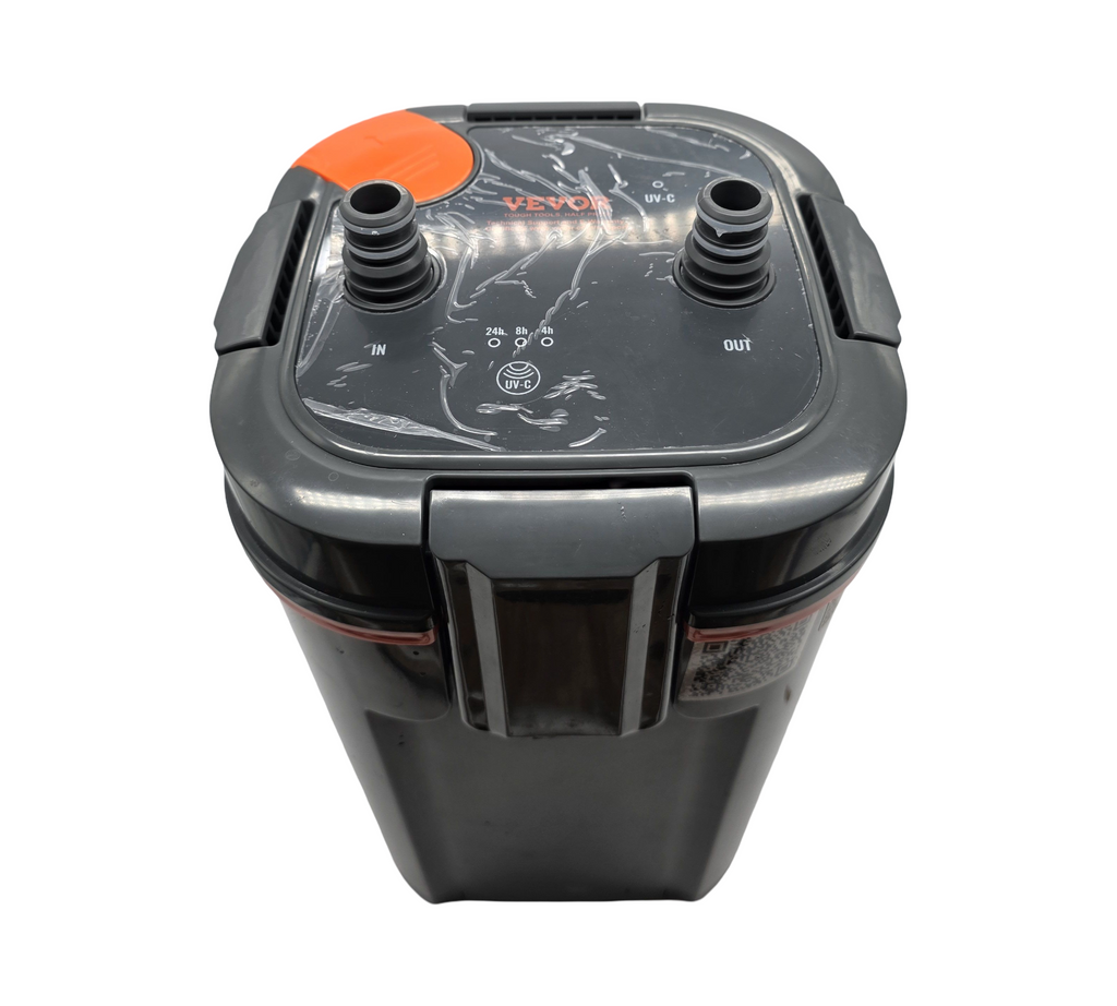 VEVOR Aquarium Kanisterfilter 4-stufig 317GPH 378,5 L
