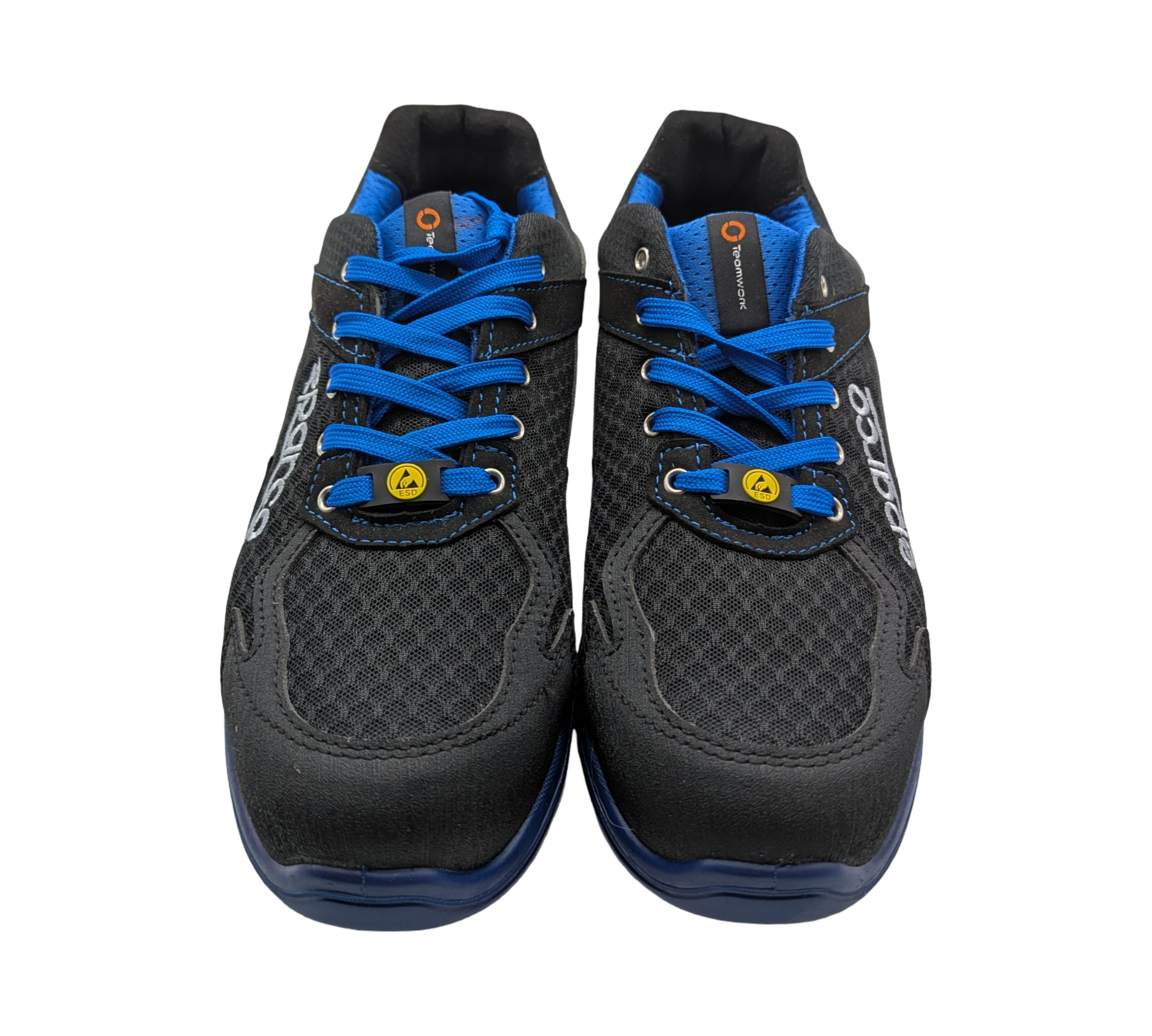 SPARCO Practi Sicherheitsschuh S1P SRC Gr. 43 Schwarz Blau
