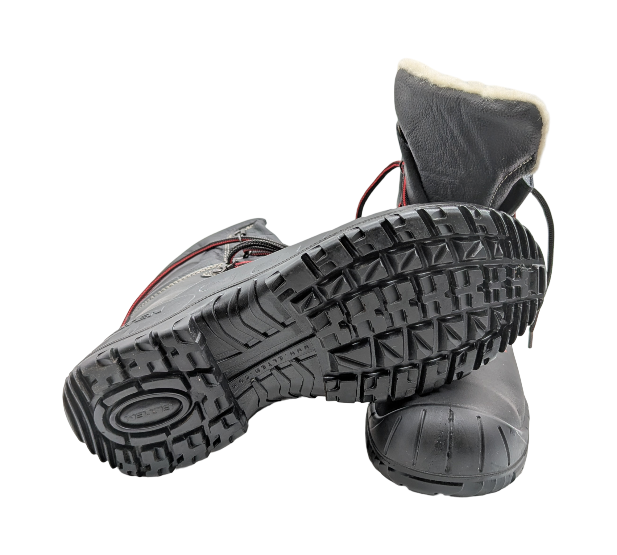 ELTEN Renzo Winter S3S CI Sicherheitsschuhe Leder Gr. 42 Schwarz