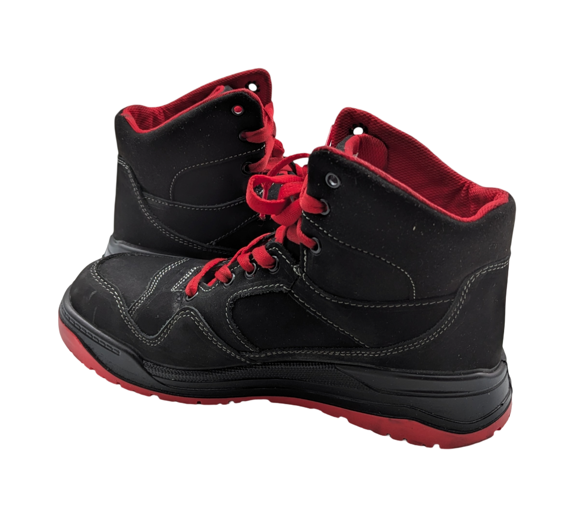 ELTEN MAVERICK Mid ESD S3 Sicherheitsschuhe Herren Gr. 41 Schwarz-Rot