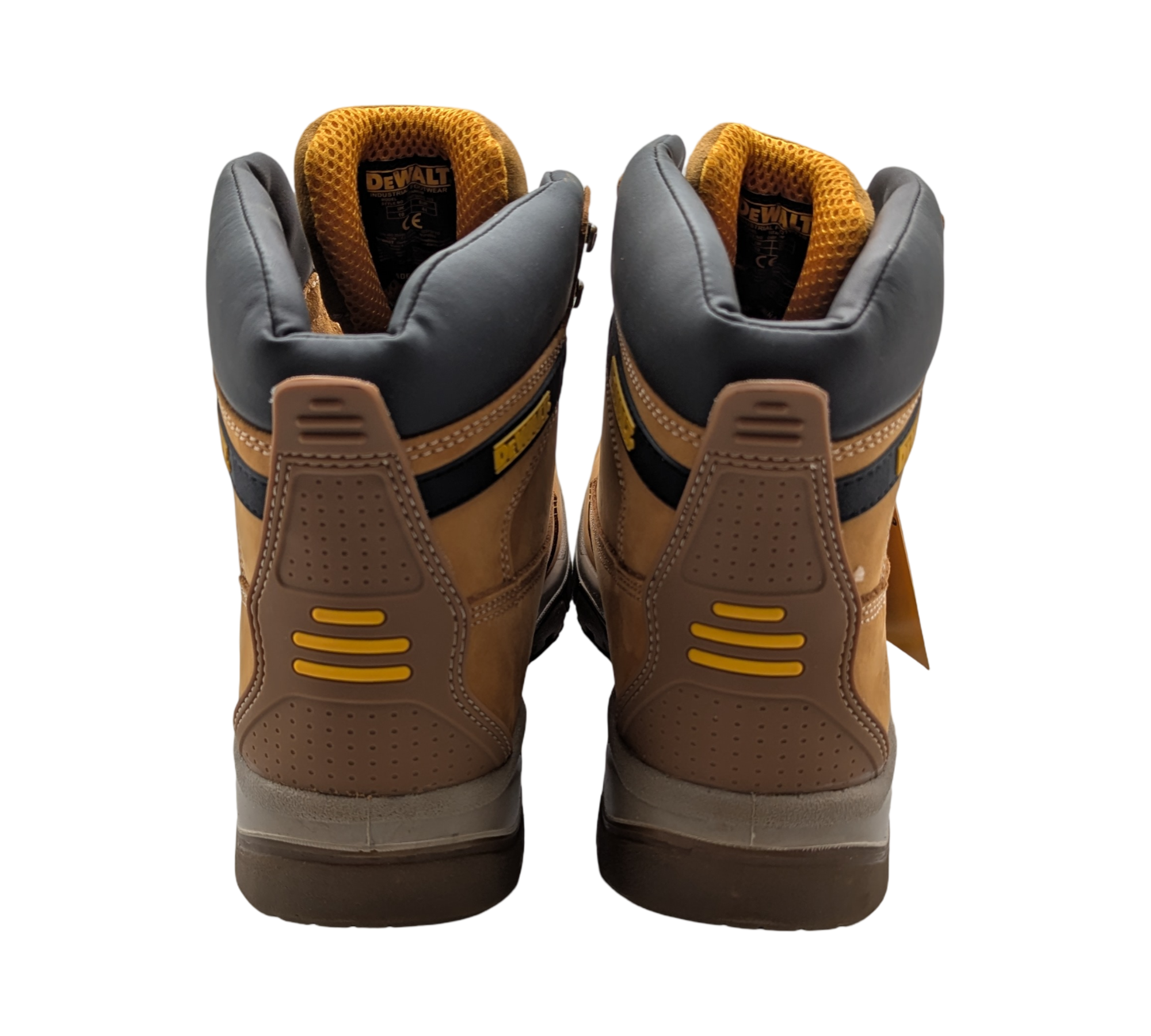 DeWalt Titanium Sicherheitsstiefel Herren Gr. 44 Honig-Gelb
