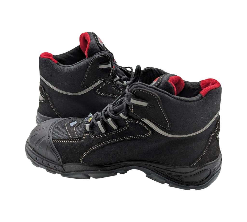 ELTEN SANDER Pro ESD S3 Sicherheitsschuhe Herren Gr. 44 Schwarz-Rot