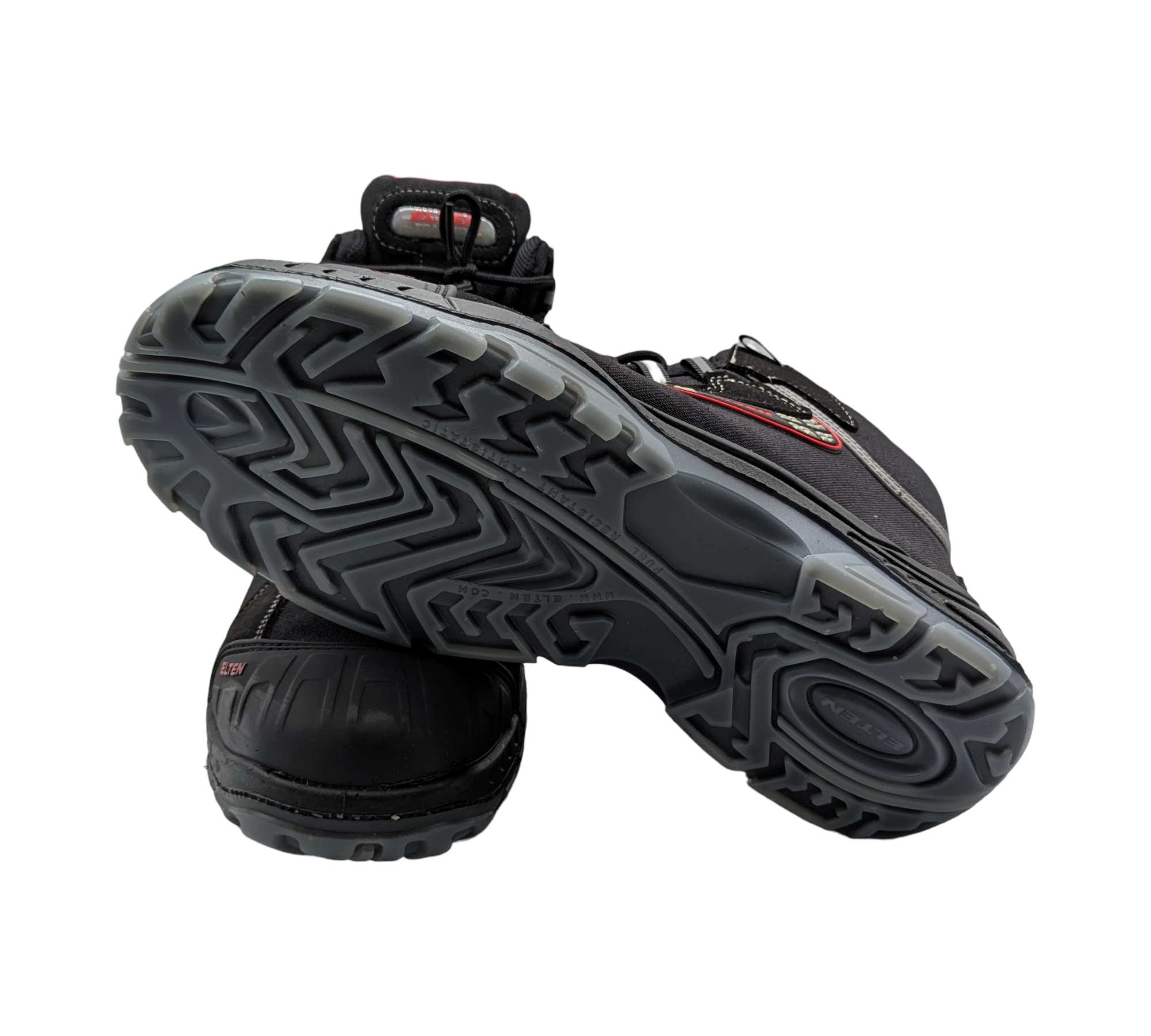 ELTEN SANDER Pro ESD S3 Sicherheitsschuhe Herren Gr. 44 Schwarz-Rot