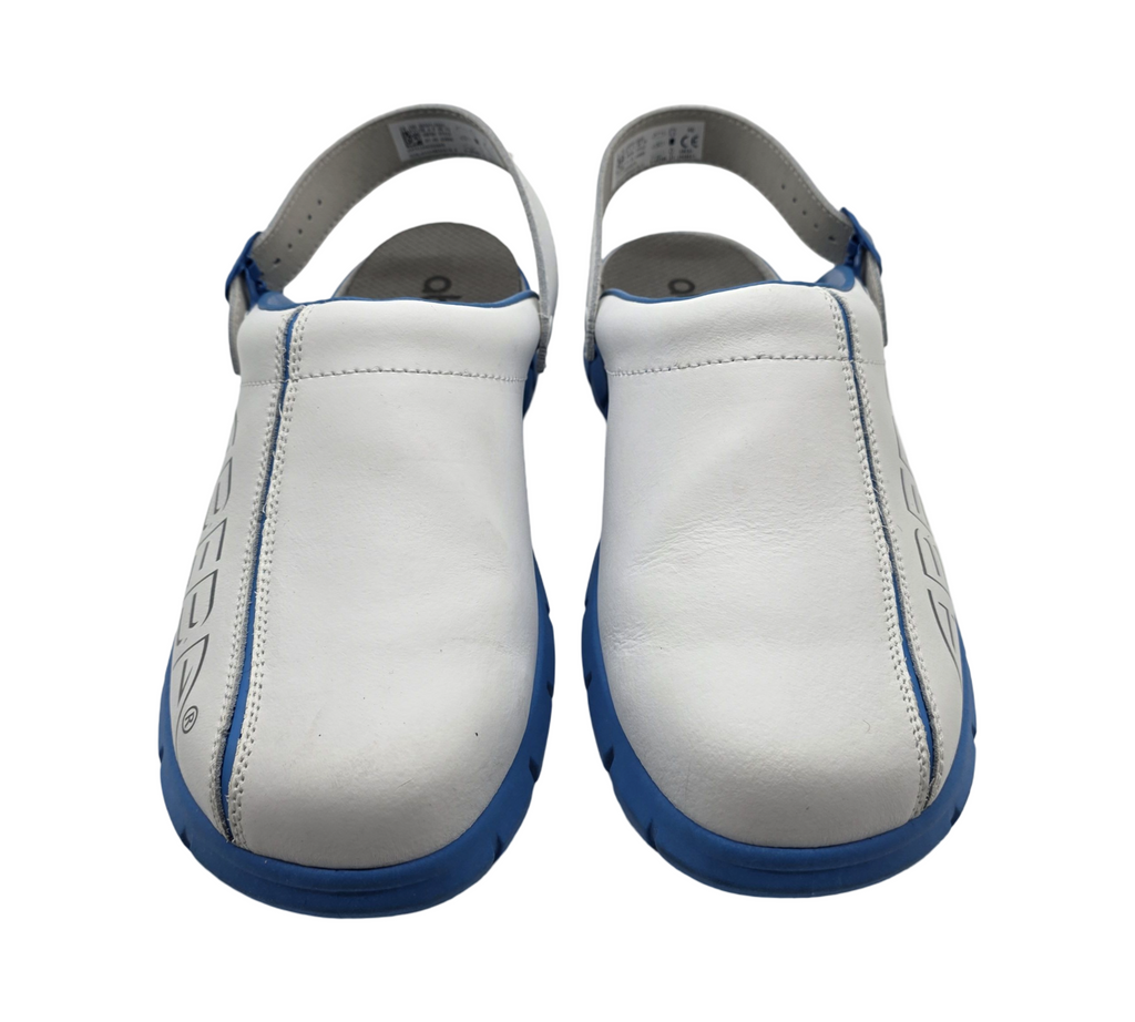 Abeba - Arbeitsschuhe Größe:46 Weiss Blau
