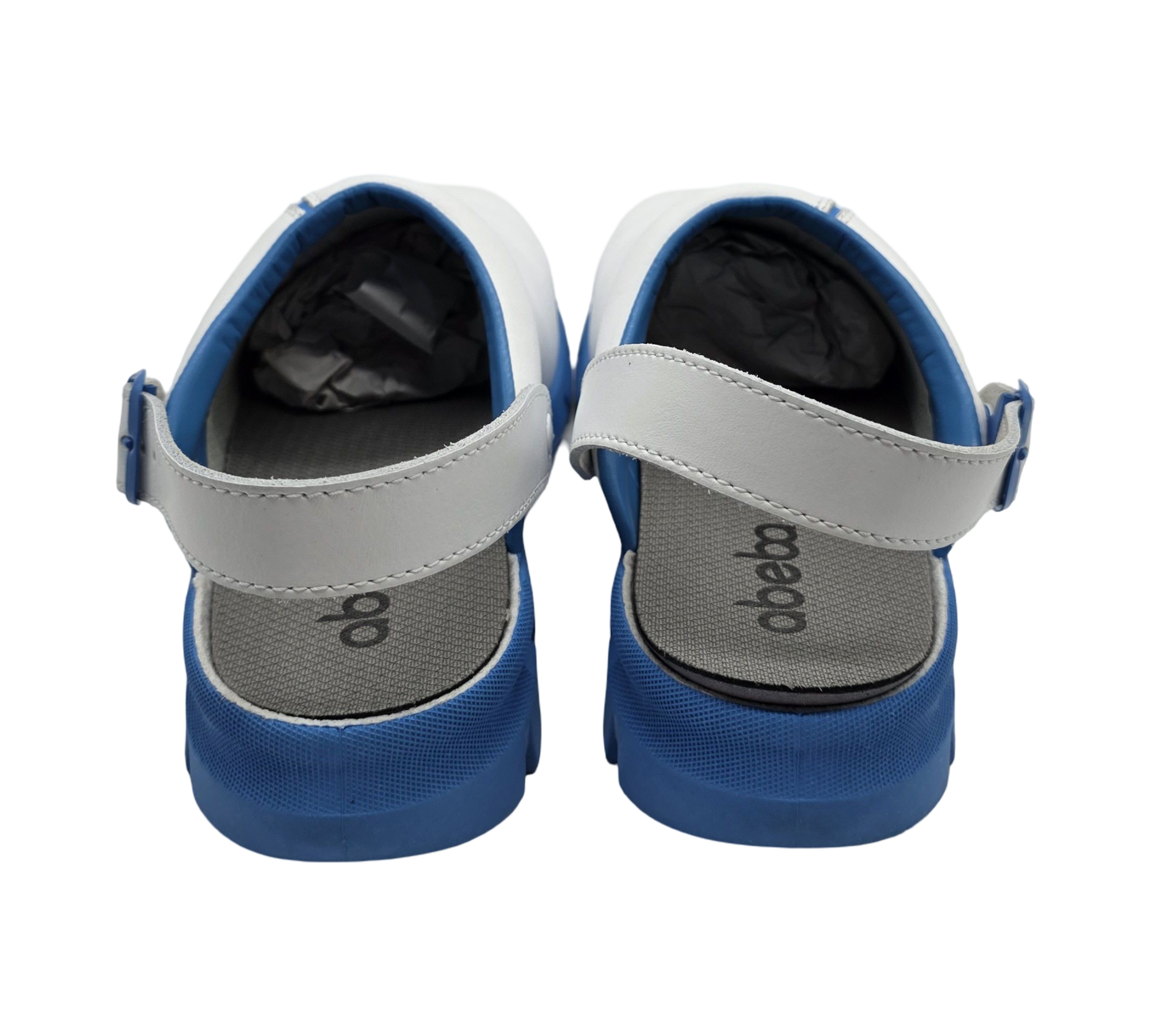 Abeba - Arbeitsschuhe Größe:46 Weiss Blau