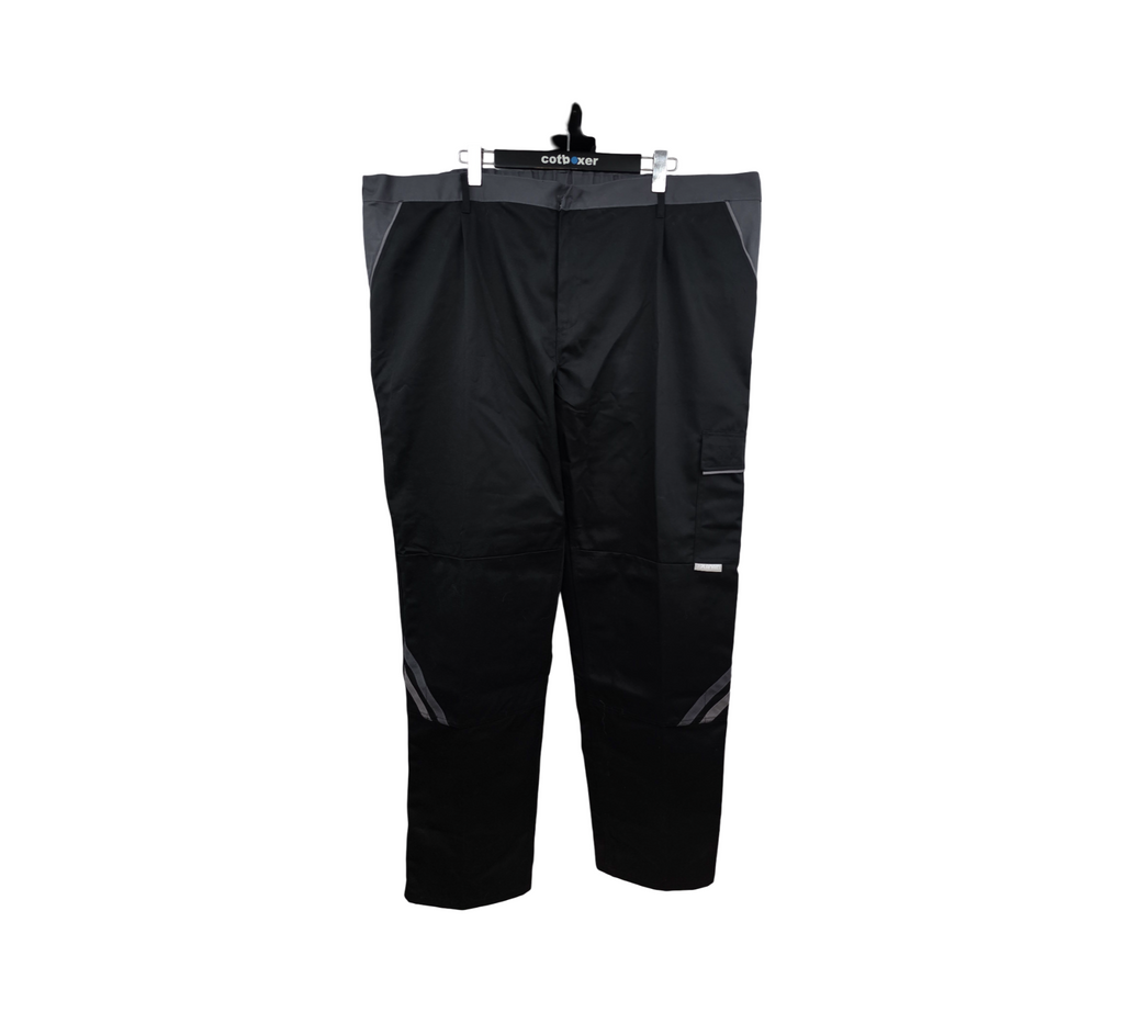 Planam Highline Arbeitshose Gr. 68 Schwarz-Schiefer-Zink