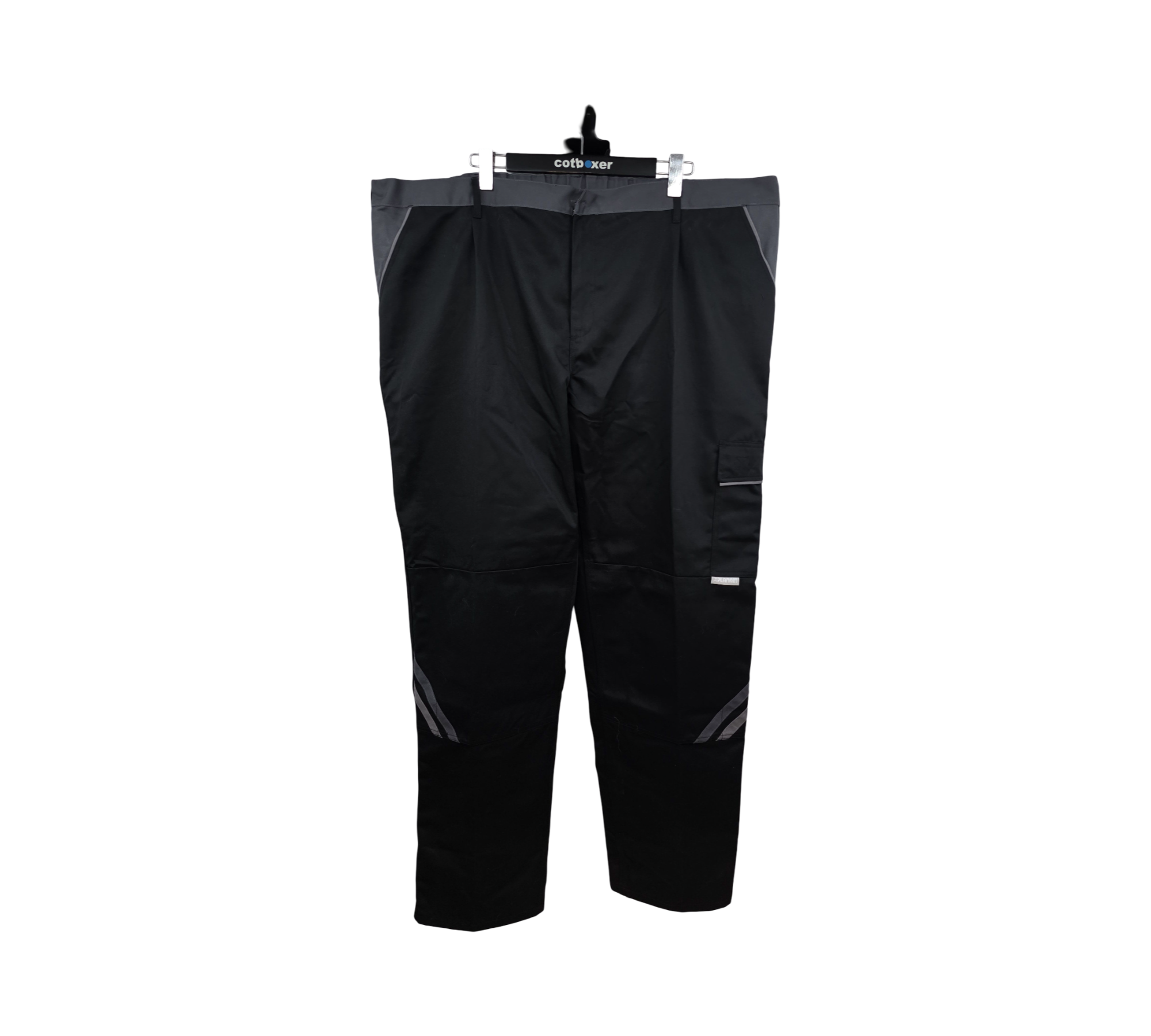 Planam Highline Arbeitshose Gr. 68 Schwarz-Schiefer-Zink