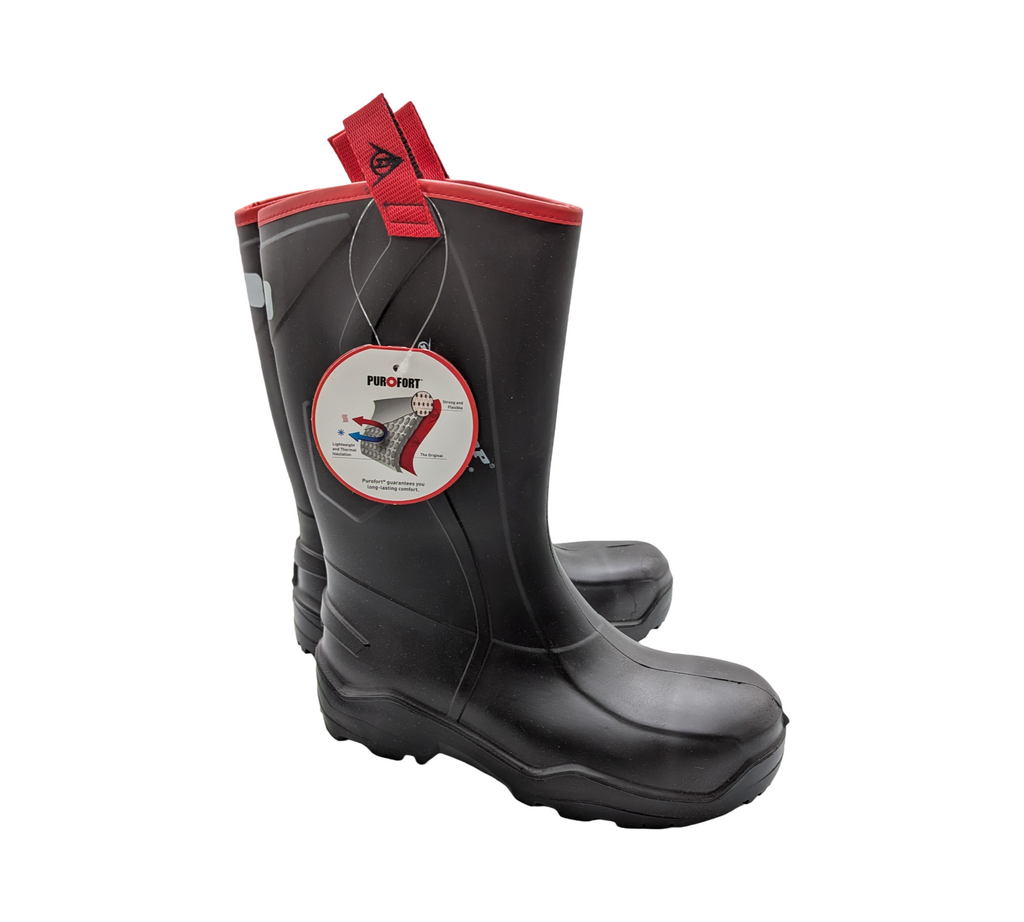 Dunlop Purofort+ C762043.CH Schutzschuhe Gr. 41 Schwarz-Rot