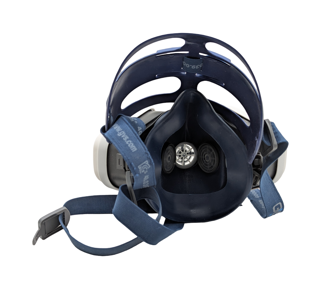GVS SPR491 Atemschutz Halbmaske Mehrgas Staub M/L Blau