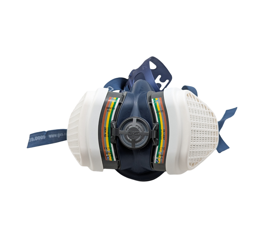 GVS SPR491 Atemschutz Halbmaske Mehrgas Staub M/L Blau