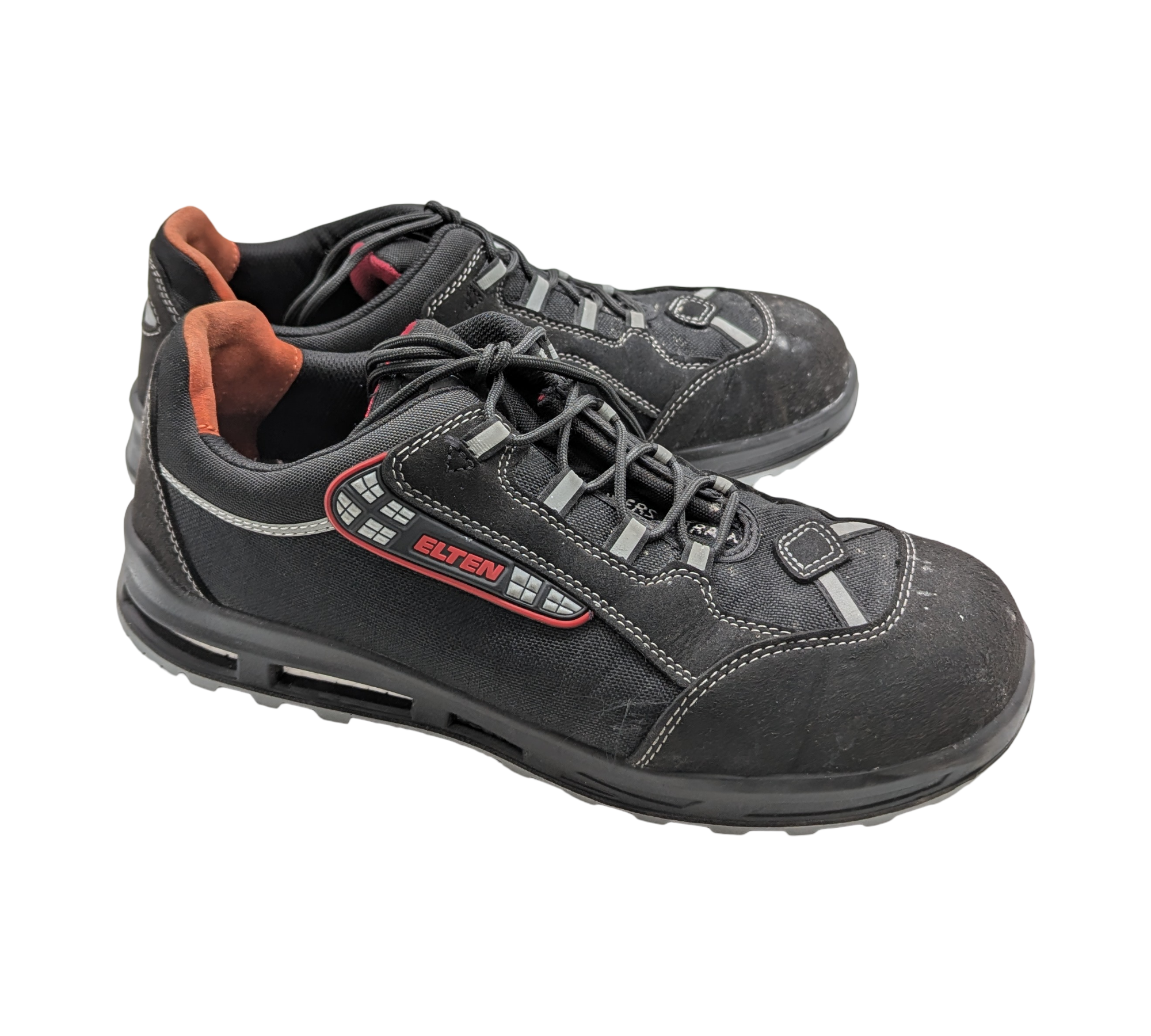 ELTEN SENEX XXT ESD S3 Sicherheitsschuhe Herren Gr. 46 Schwarz-Rot