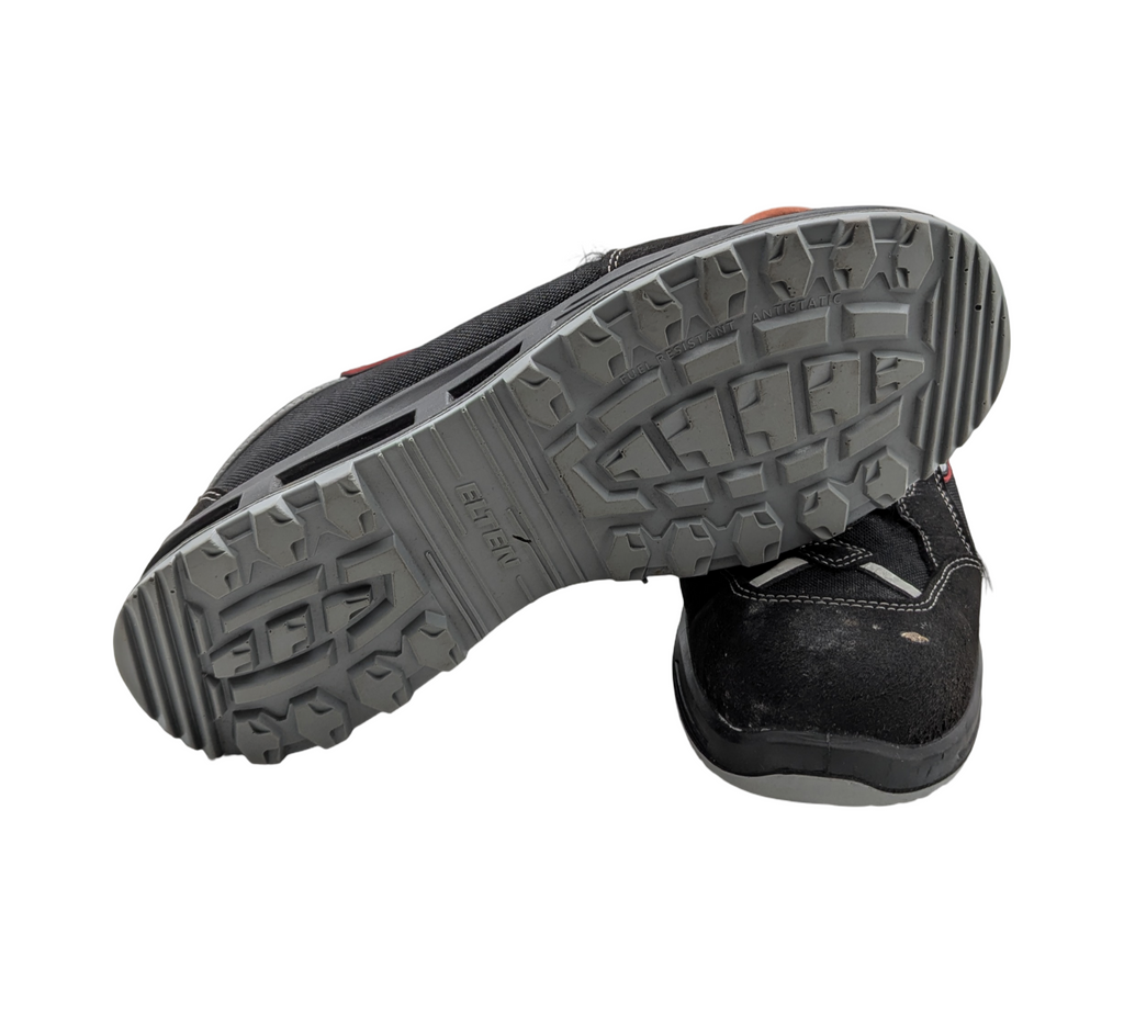 ELTEN SENEX XXT ESD S3 Sicherheitsschuhe Herren Gr. 46 Schwarz-Rot
